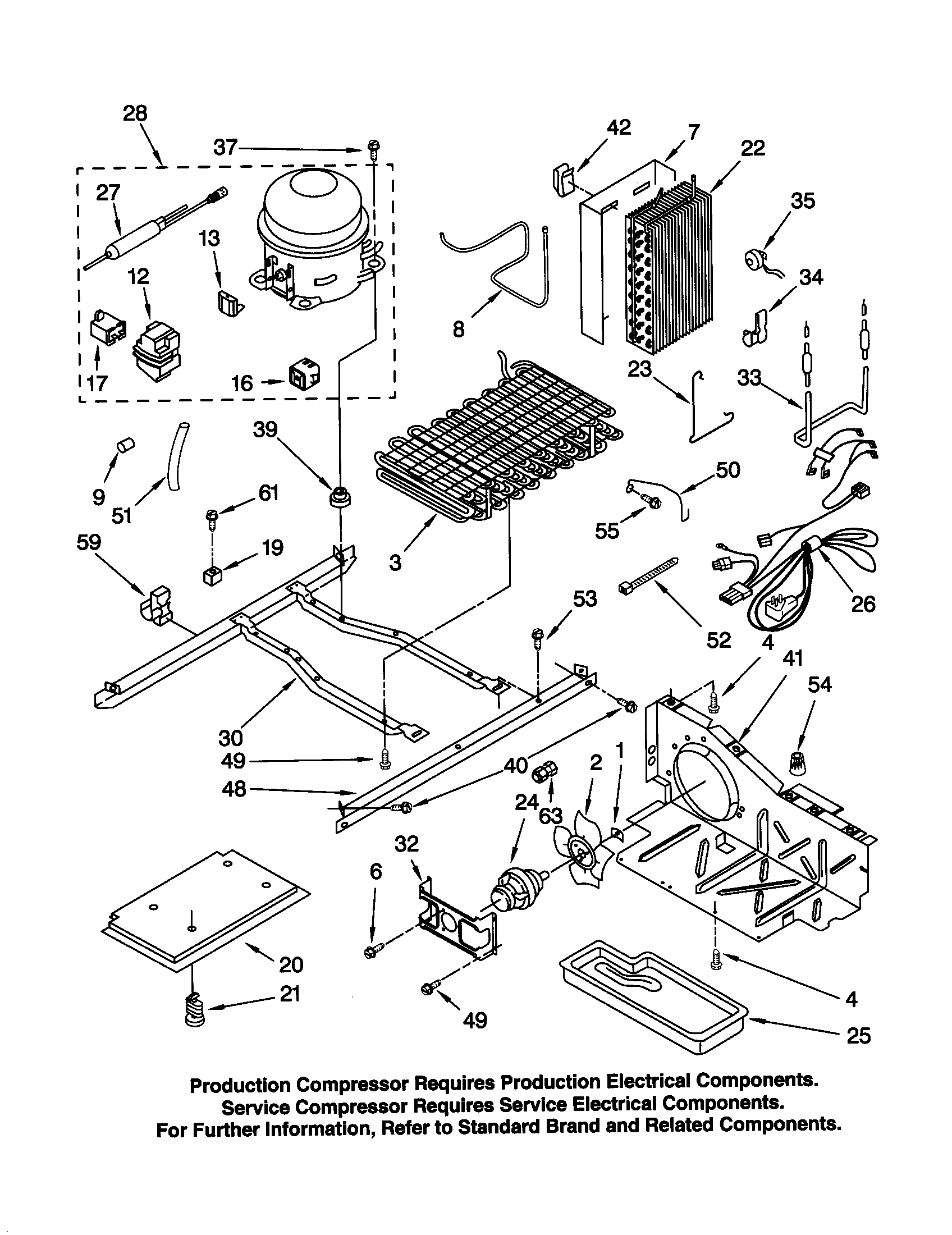 Kenmore Elite 10650202992 unit diagram