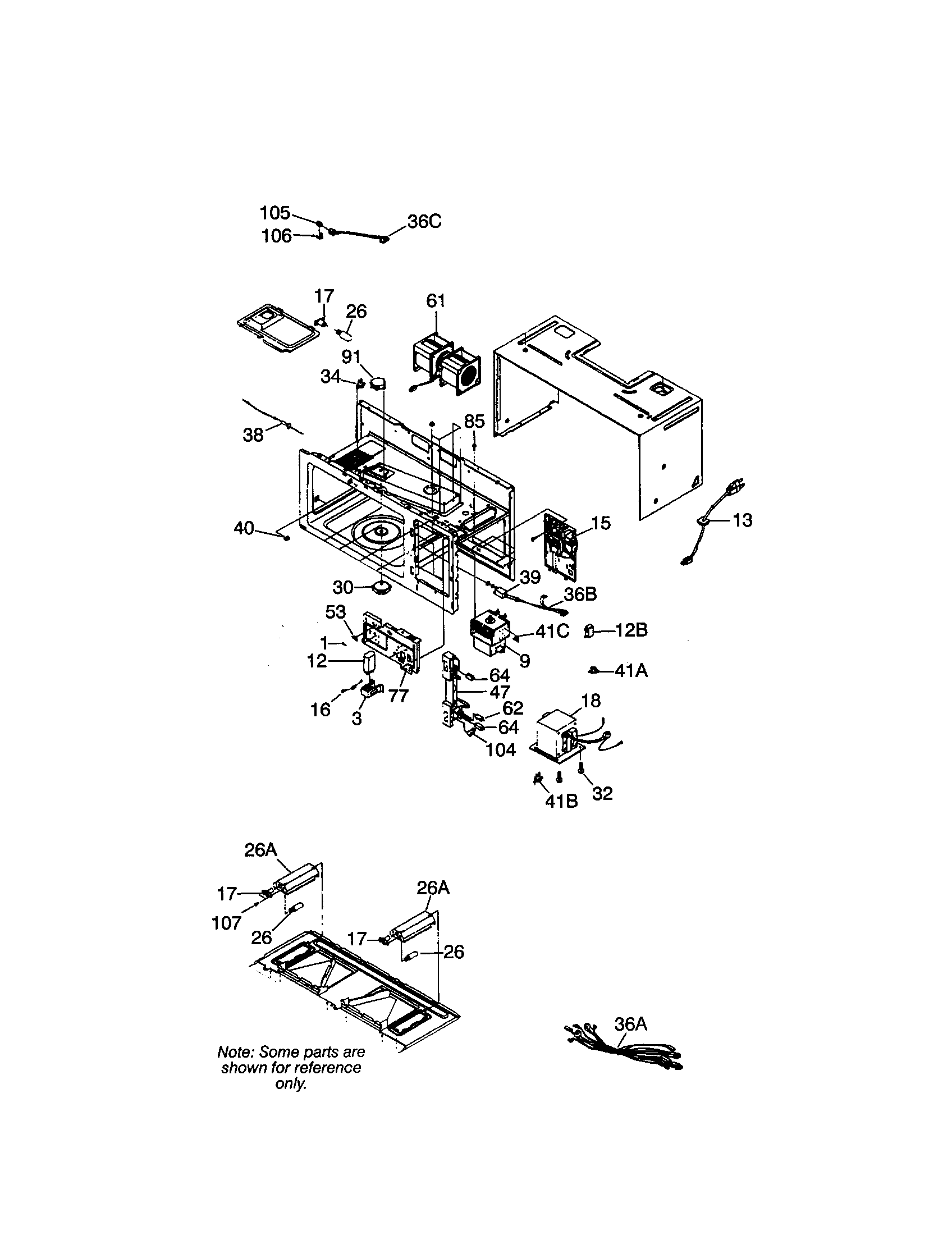 Frigidaire CFMT144G1W1 functional diagram