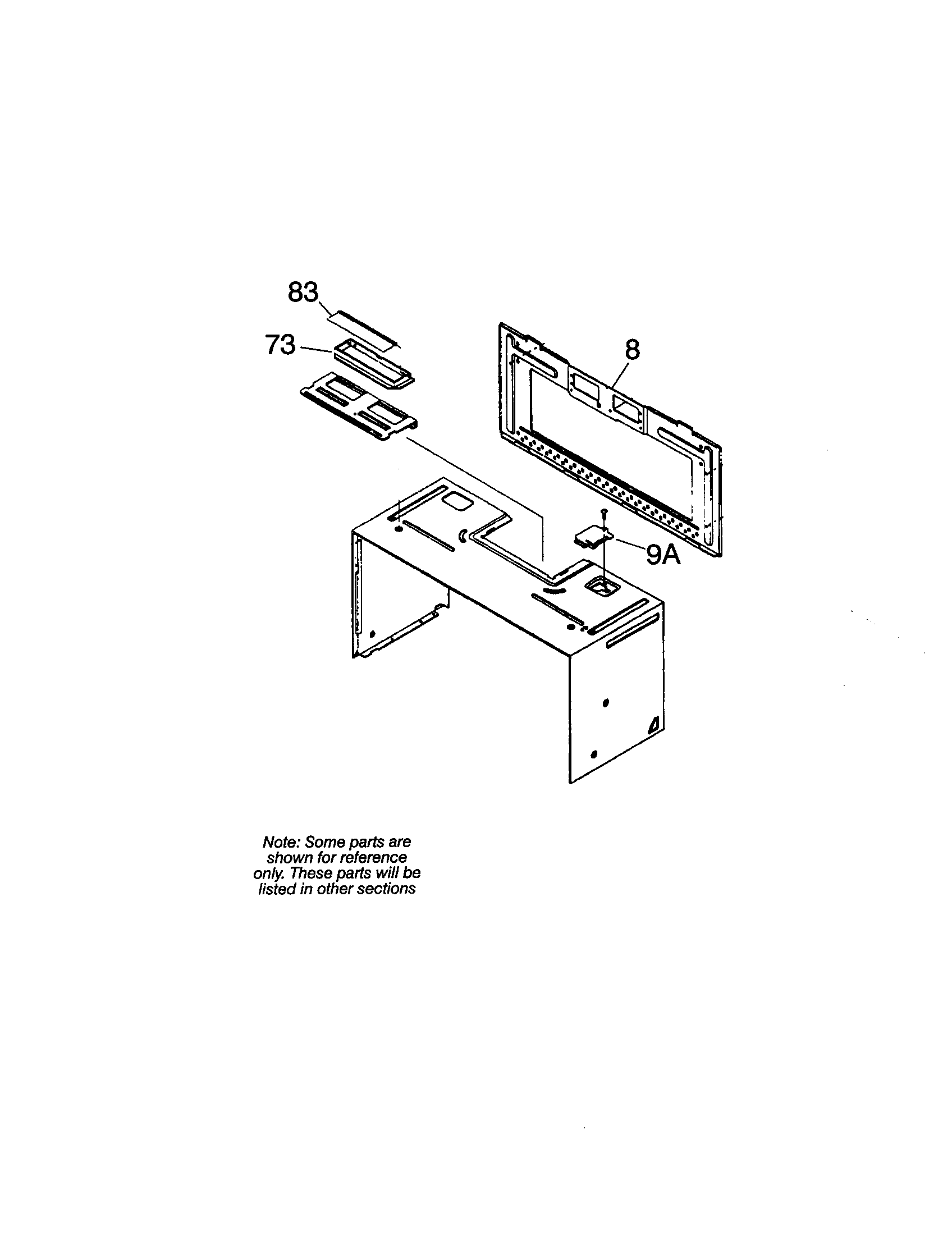 Frigidaire CFMT144G1W1 installation parts and kits diagram