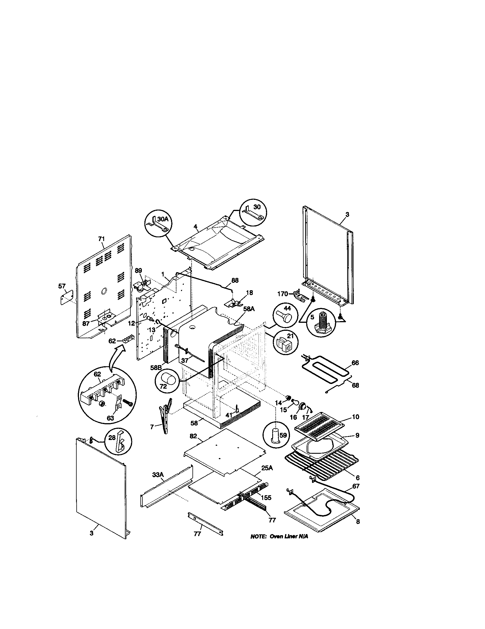 Kenmore 79093768001 body diagram