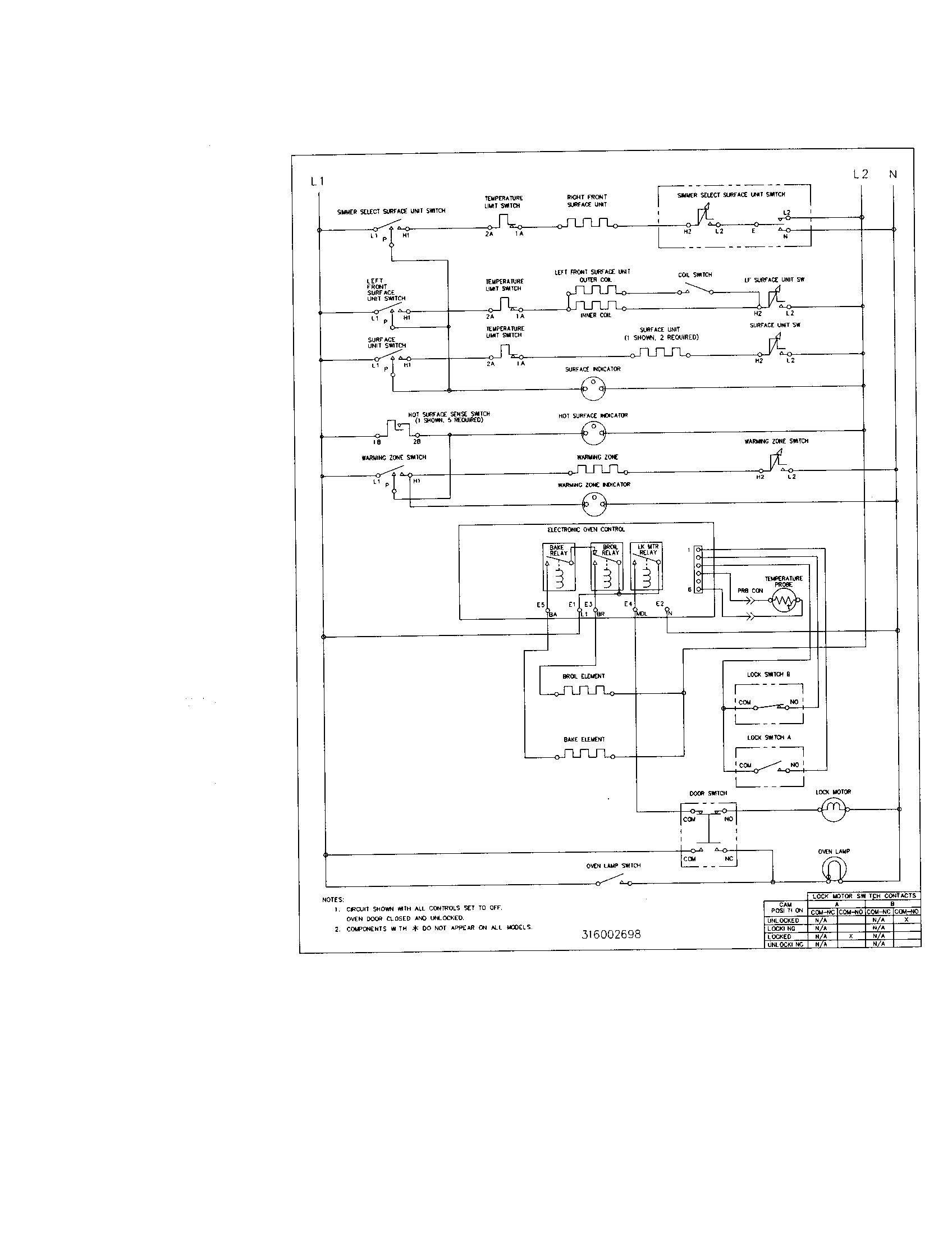 Kenmore 79095651001 wiring diagram diagram