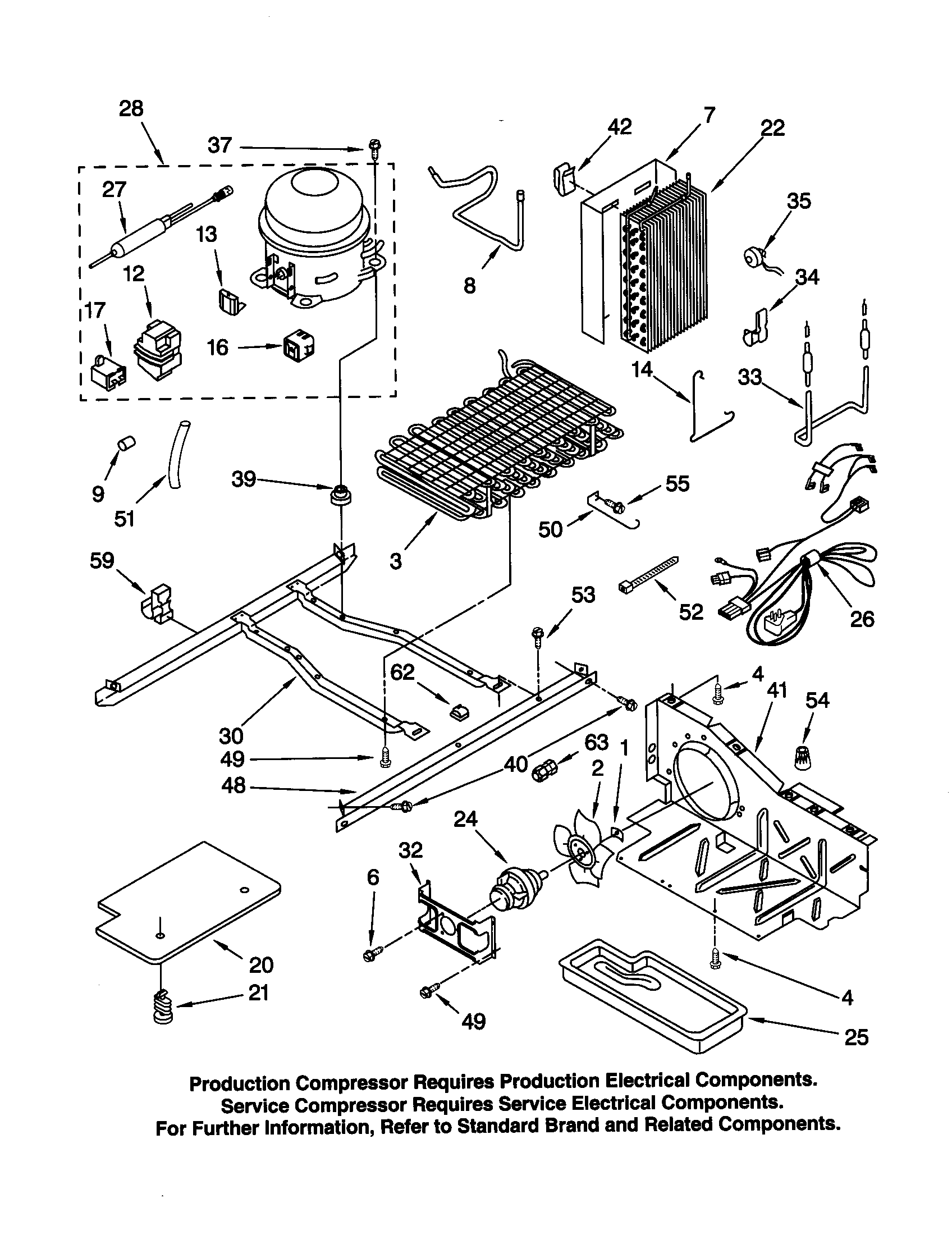 Kenmore 10650022003 unit diagram