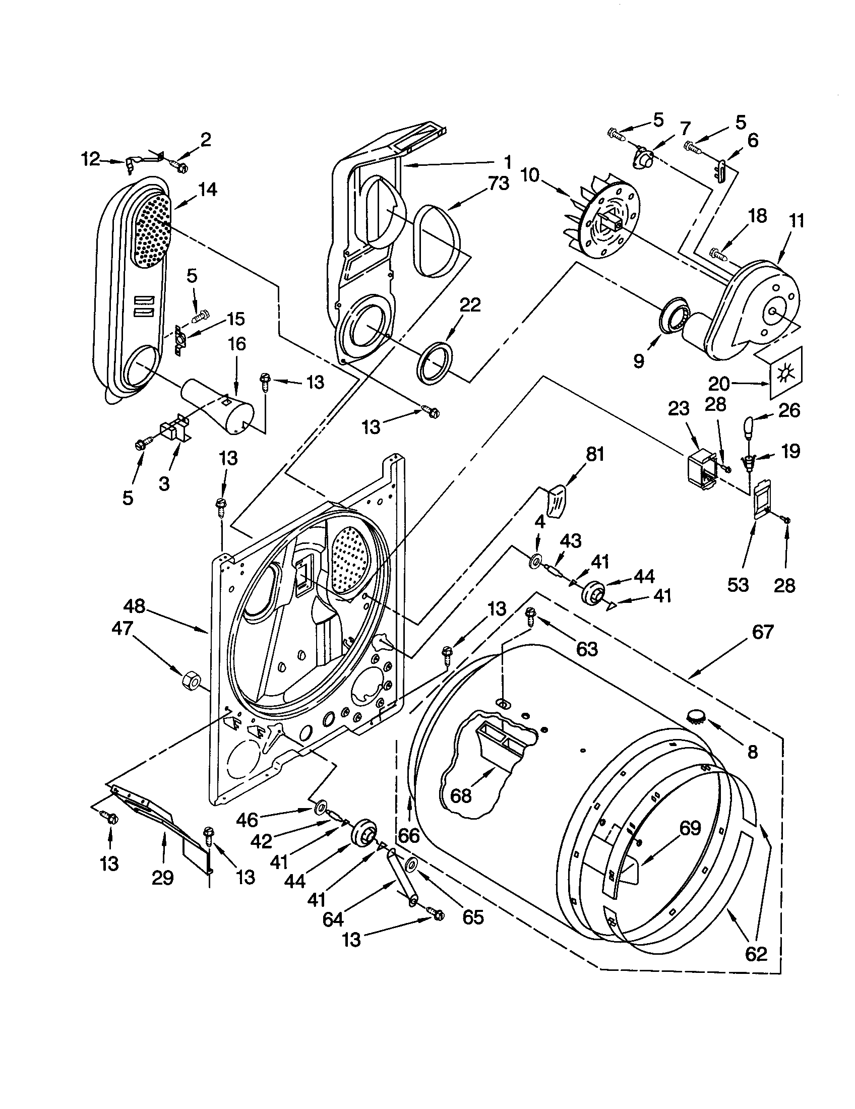 KitchenAid KGYS750JT0 bulkhead diagram