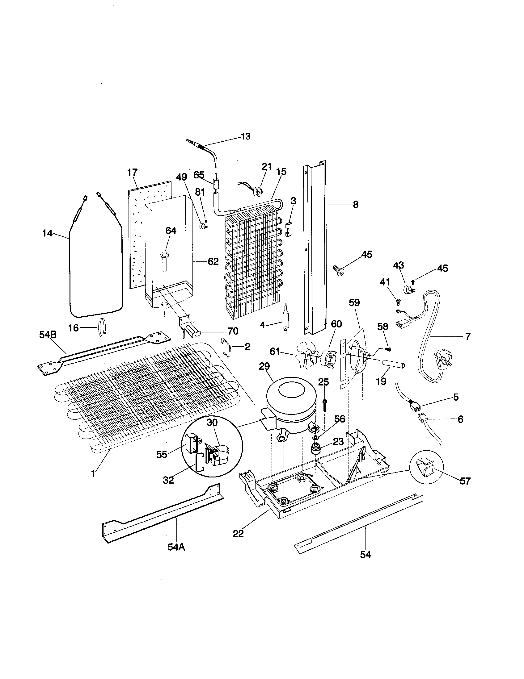 Kenmore 25358087899 system diagram