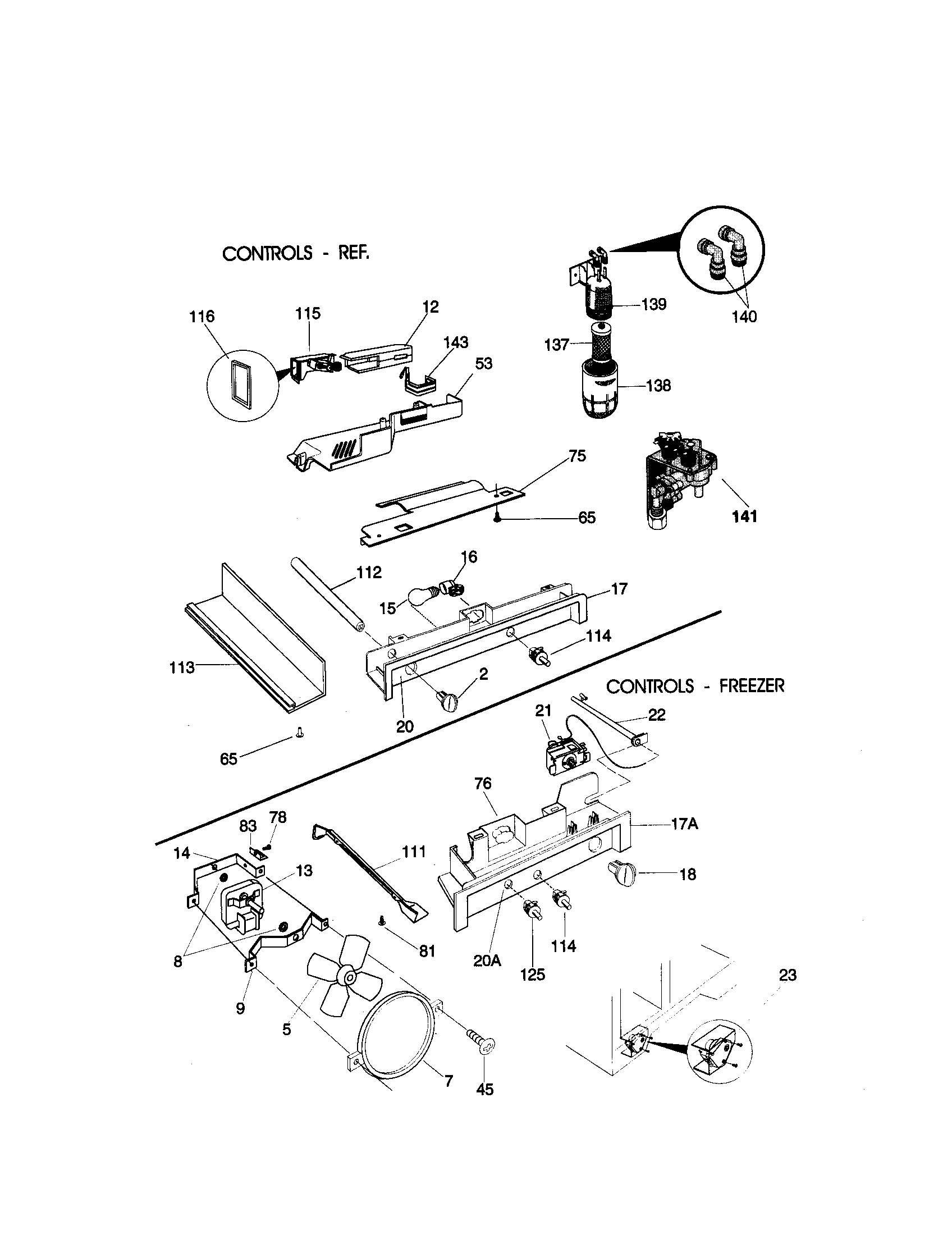 Kenmore 25350684000 controls diagram