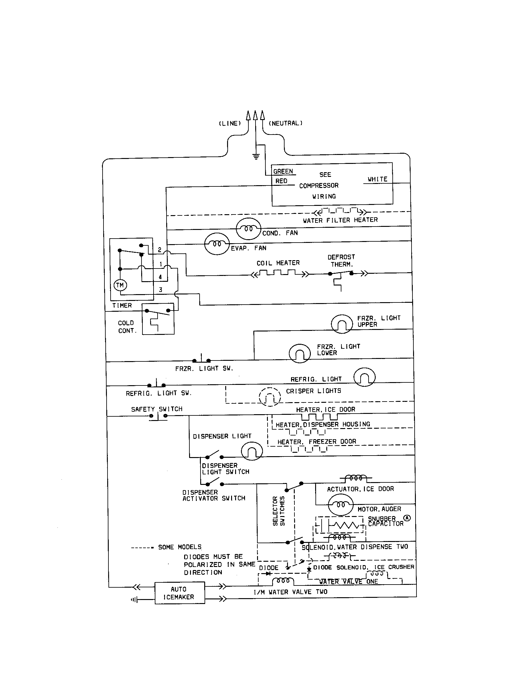 Kenmore 25350684000 wiring schematic diagram