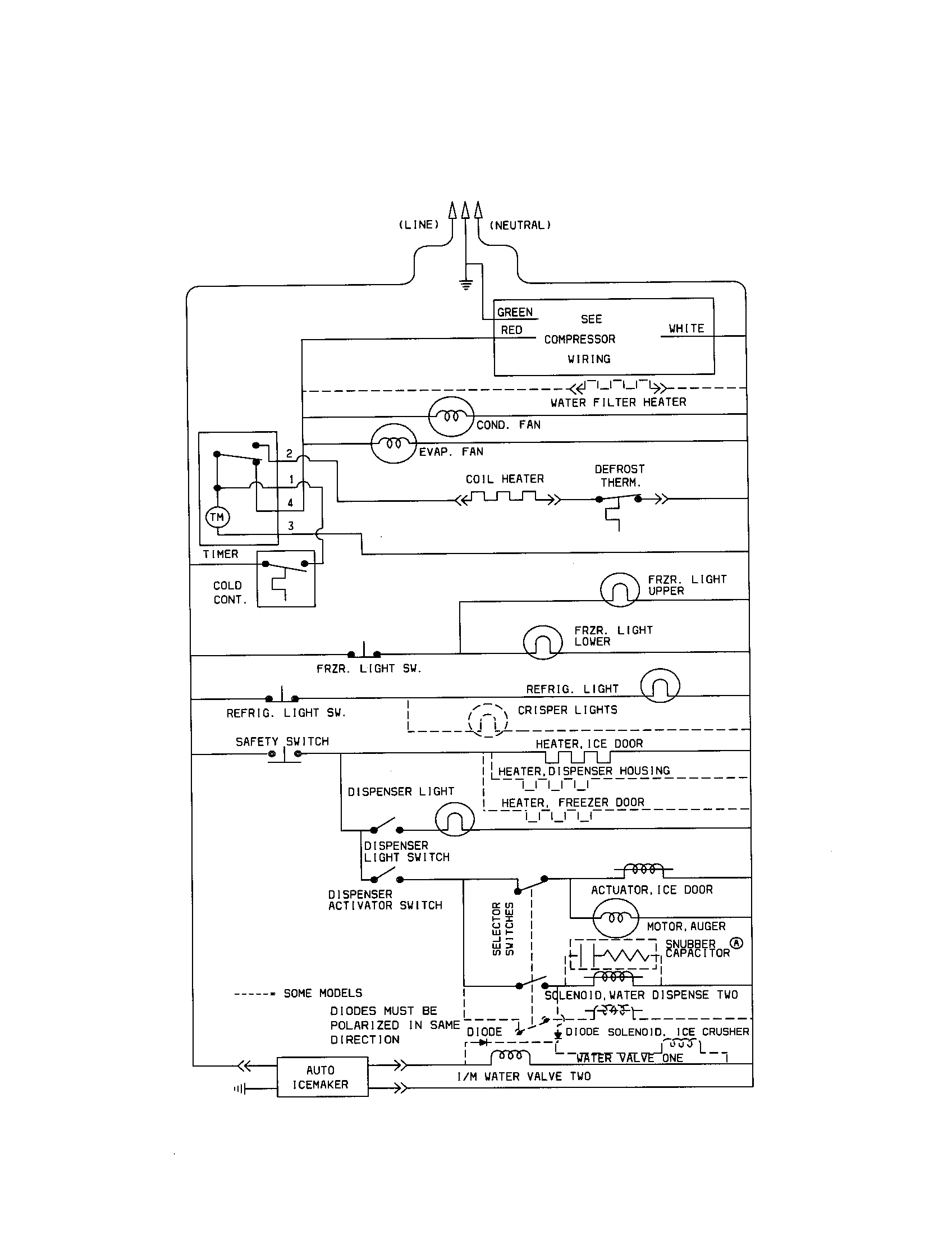 Kenmore 25359689993 wiring schematic diagram