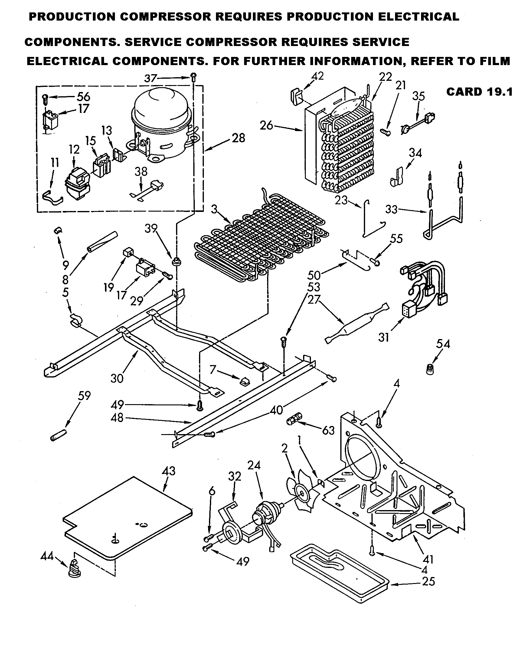 Whirlpool ED25PWXAN01 unit diagram