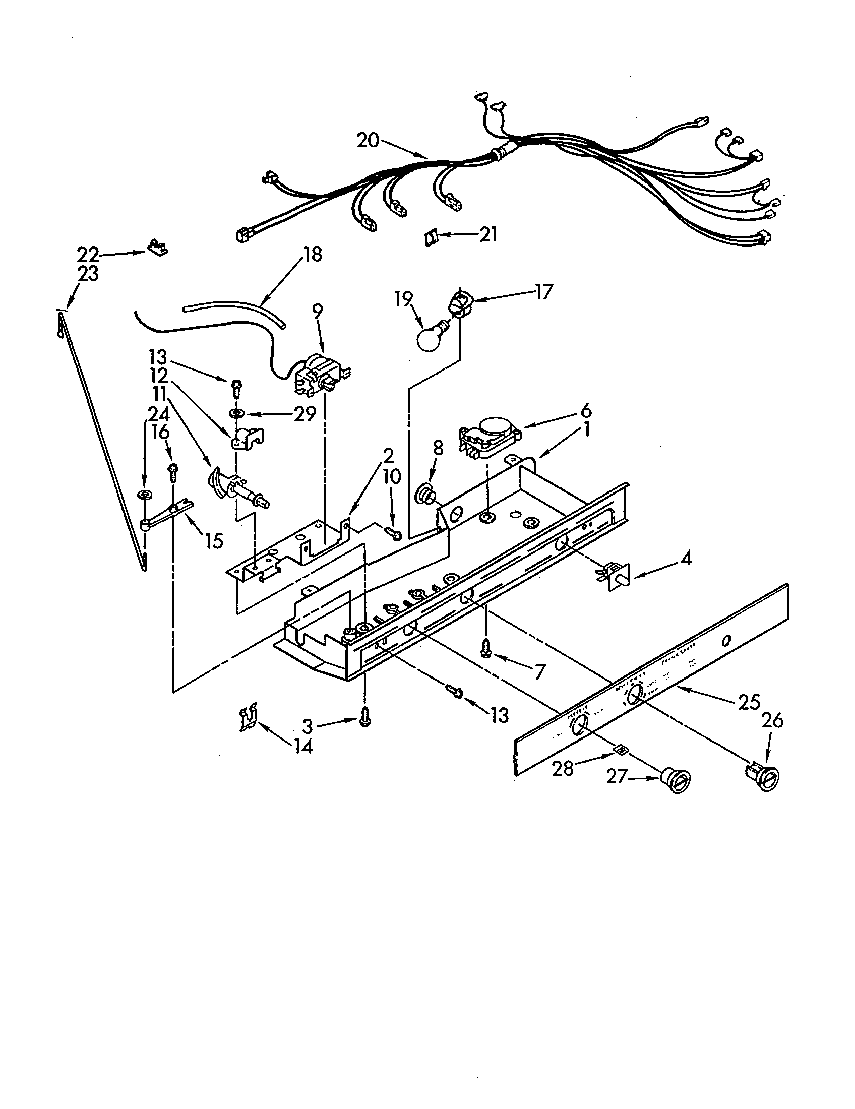 Whirlpool ED25PWXAN01 control diagram