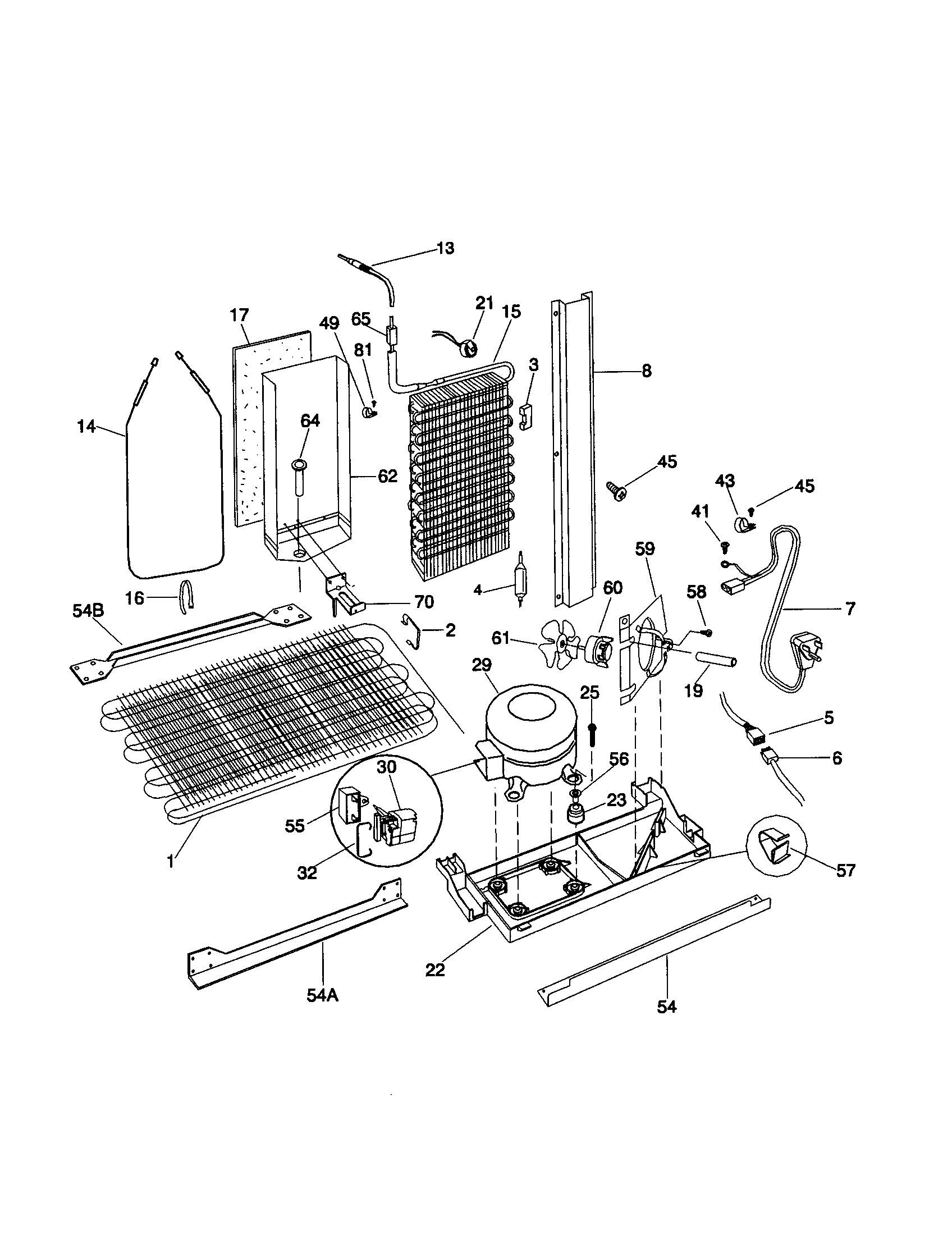 Kenmore 2535808789A system diagram