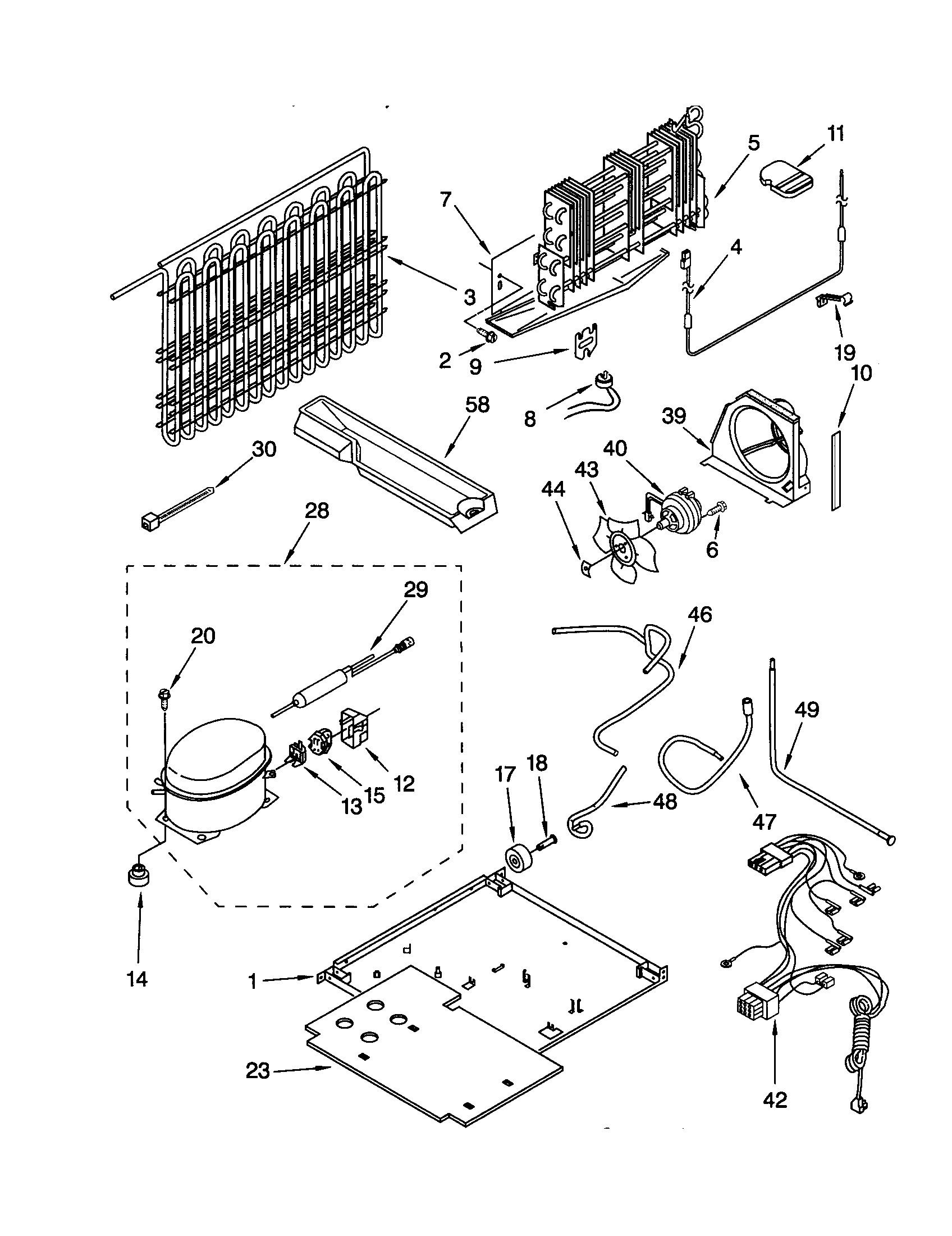 Whirlpool ET18LKXHN00 unit diagram