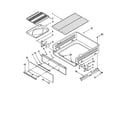 Whirlpool SP310BEGW5 broiler diagram