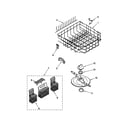 Kenmore 66515822000 lower dishrack diagram