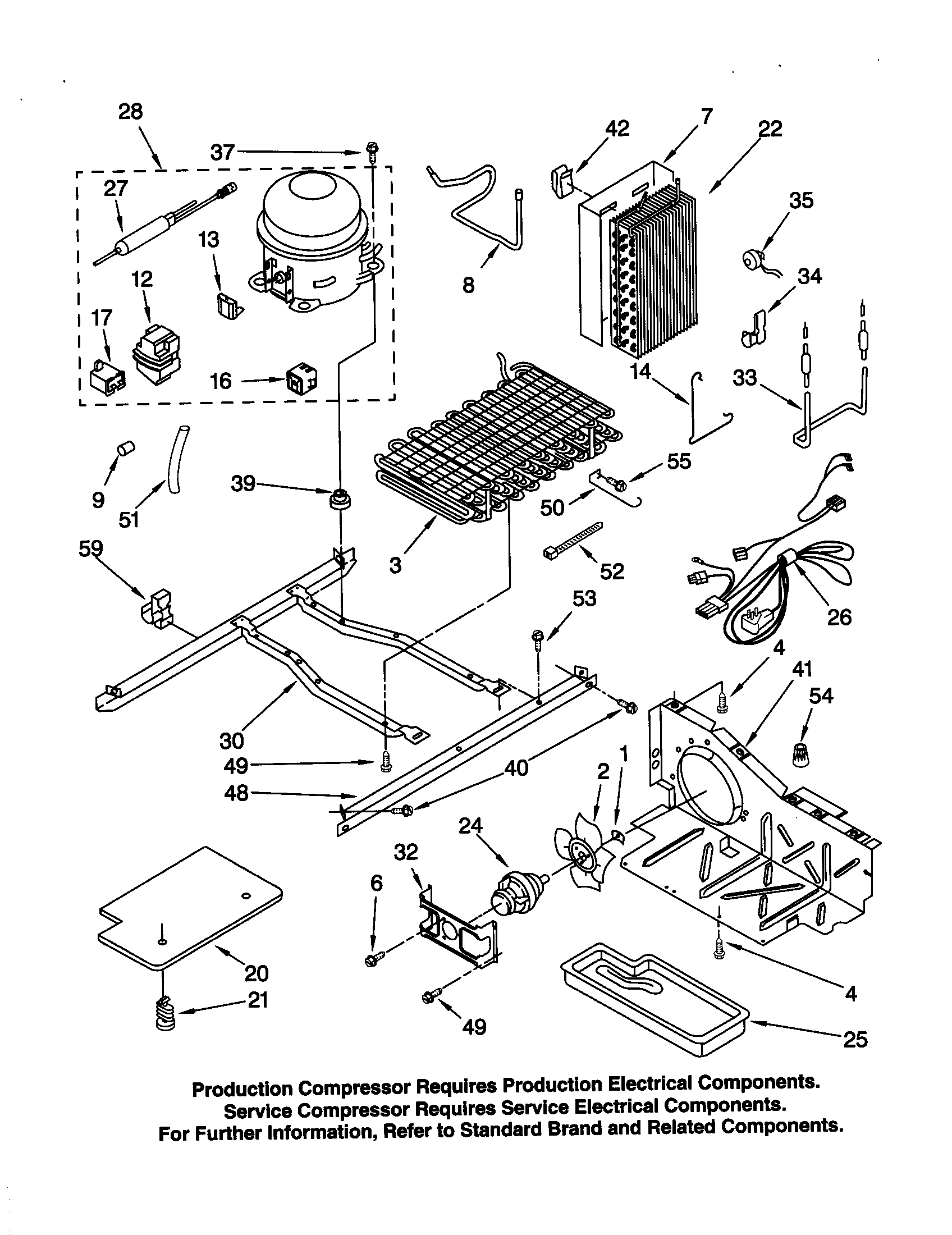 Kenmore 10648062894 unit diagram
