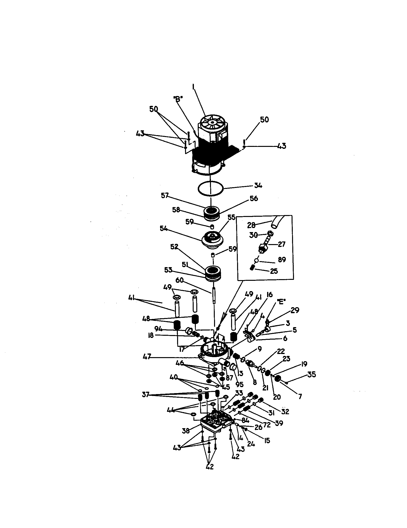 Craftsman 580760211 motor diagram