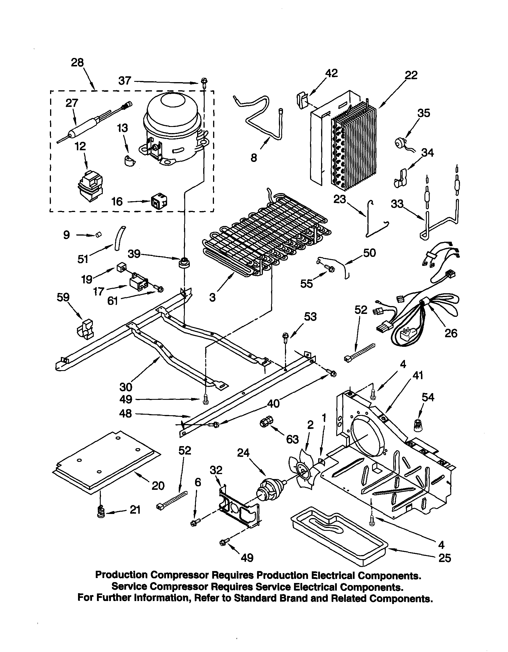 Kenmore 10659594993 unit diagram