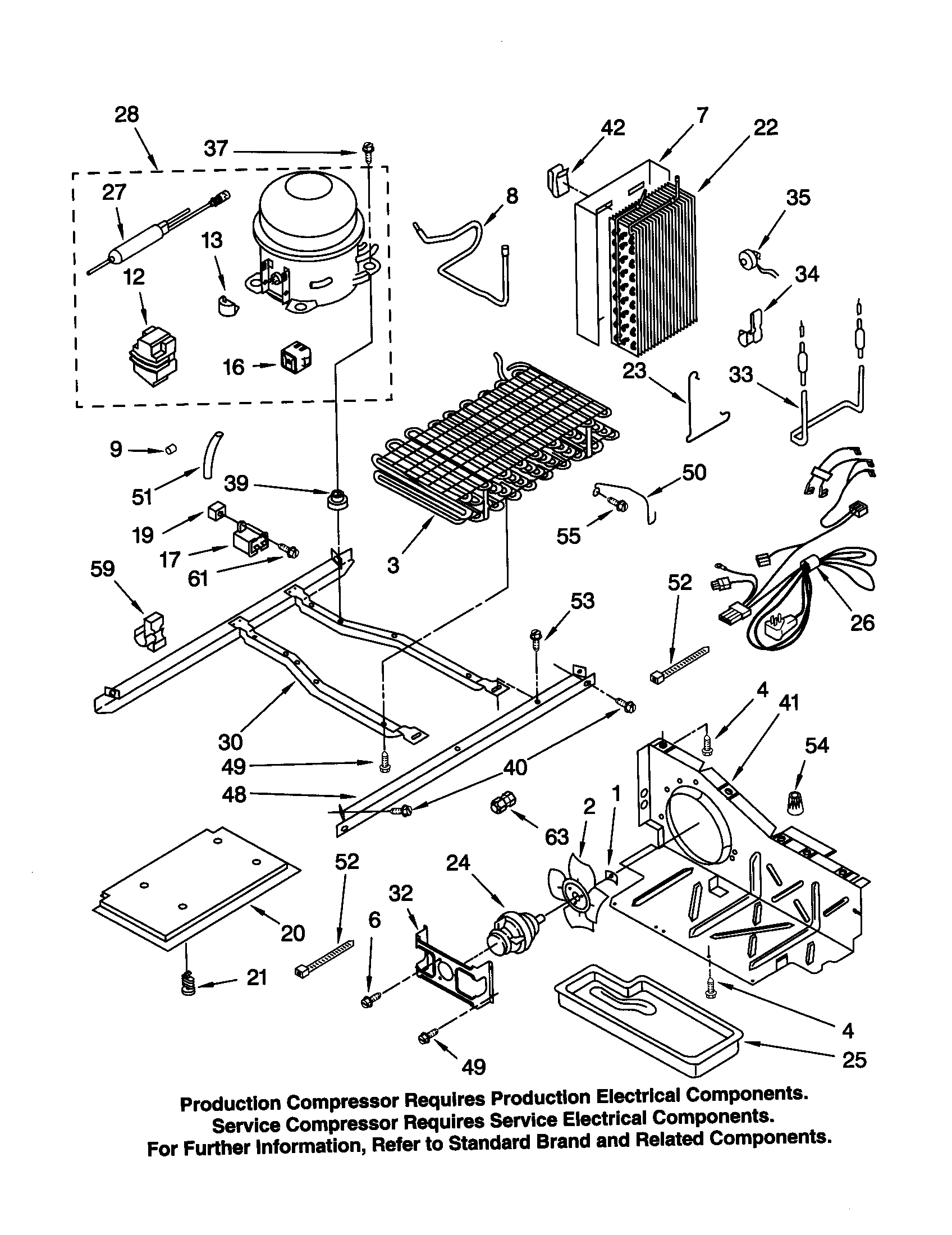 Kenmore 10659707993 unit diagram
