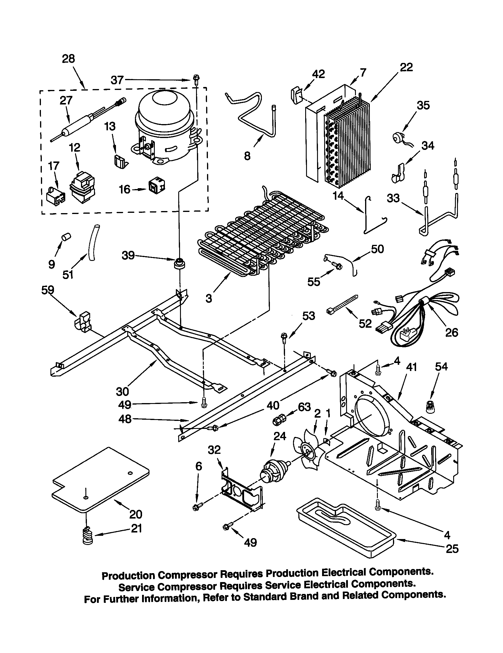 Kenmore 10659082894 unit diagram