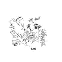 Craftsman 917376760 lawn mower diagram