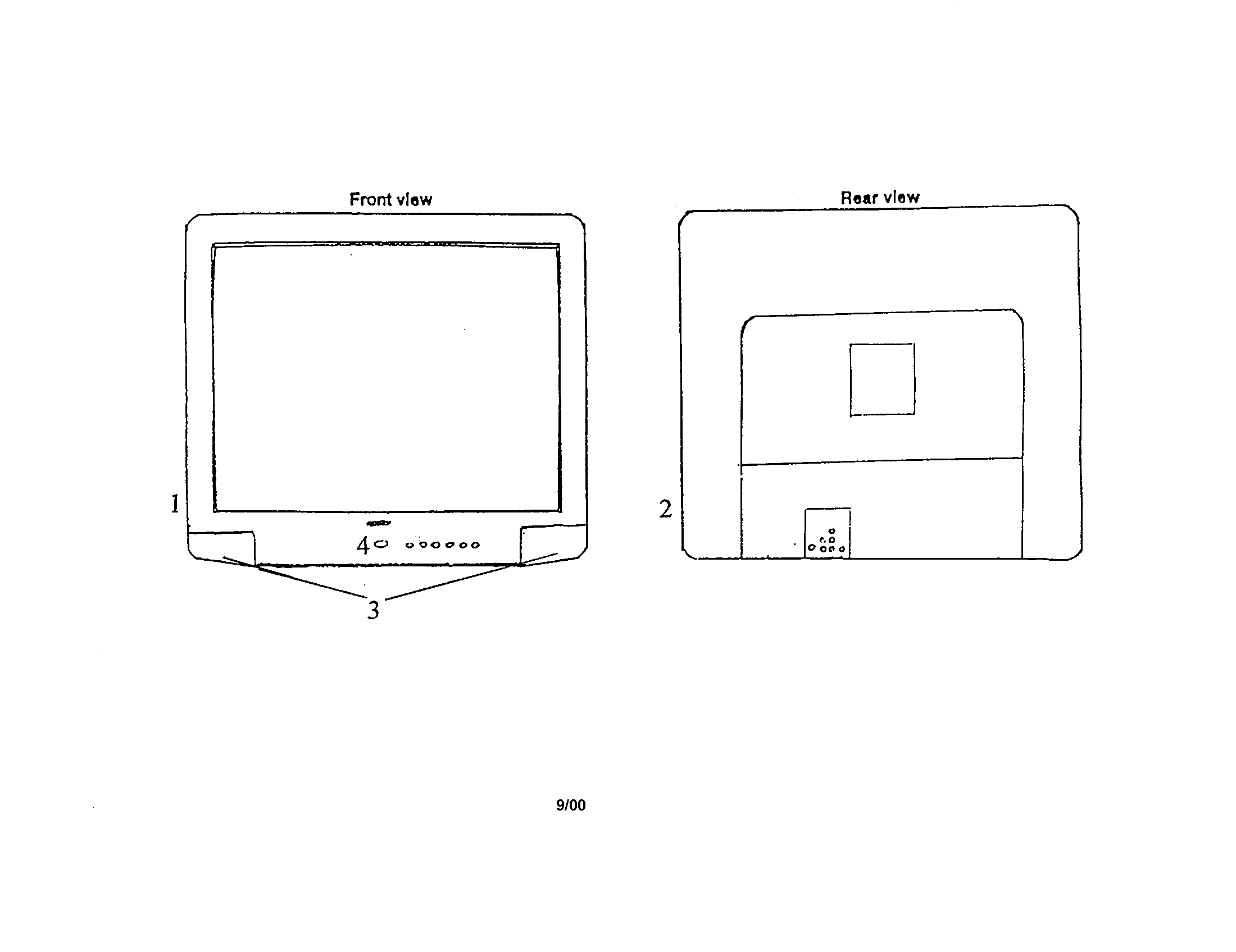 RCA G27646YX1 television diagram
