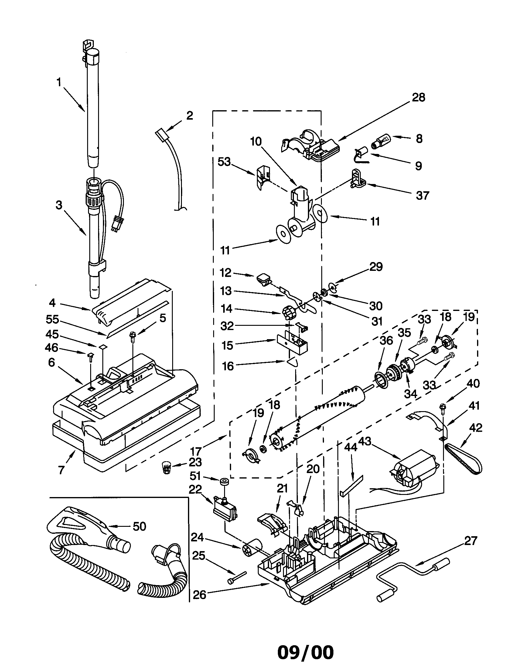 Kenmore 11659512993 power-mate diagram
