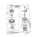 Kenmore 66515819992 pump and motor diagram