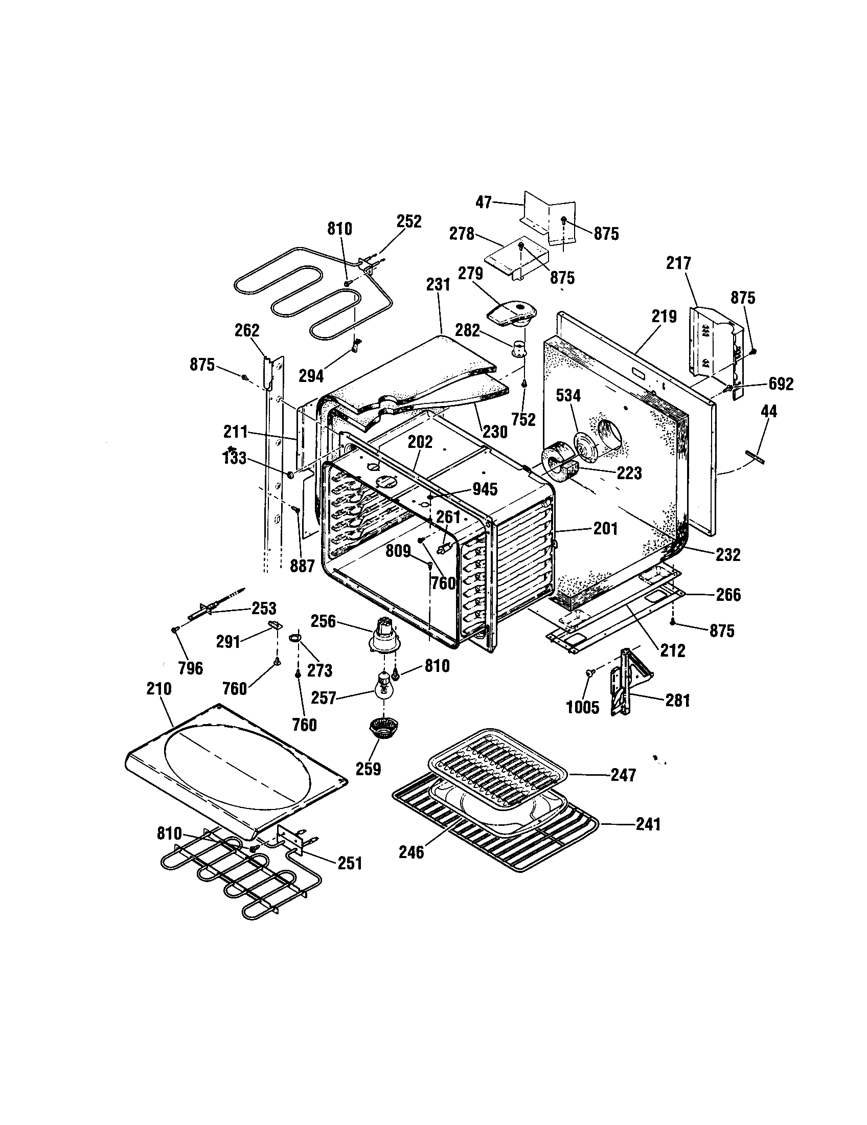 Kenmore 91141885992 upper body diagram