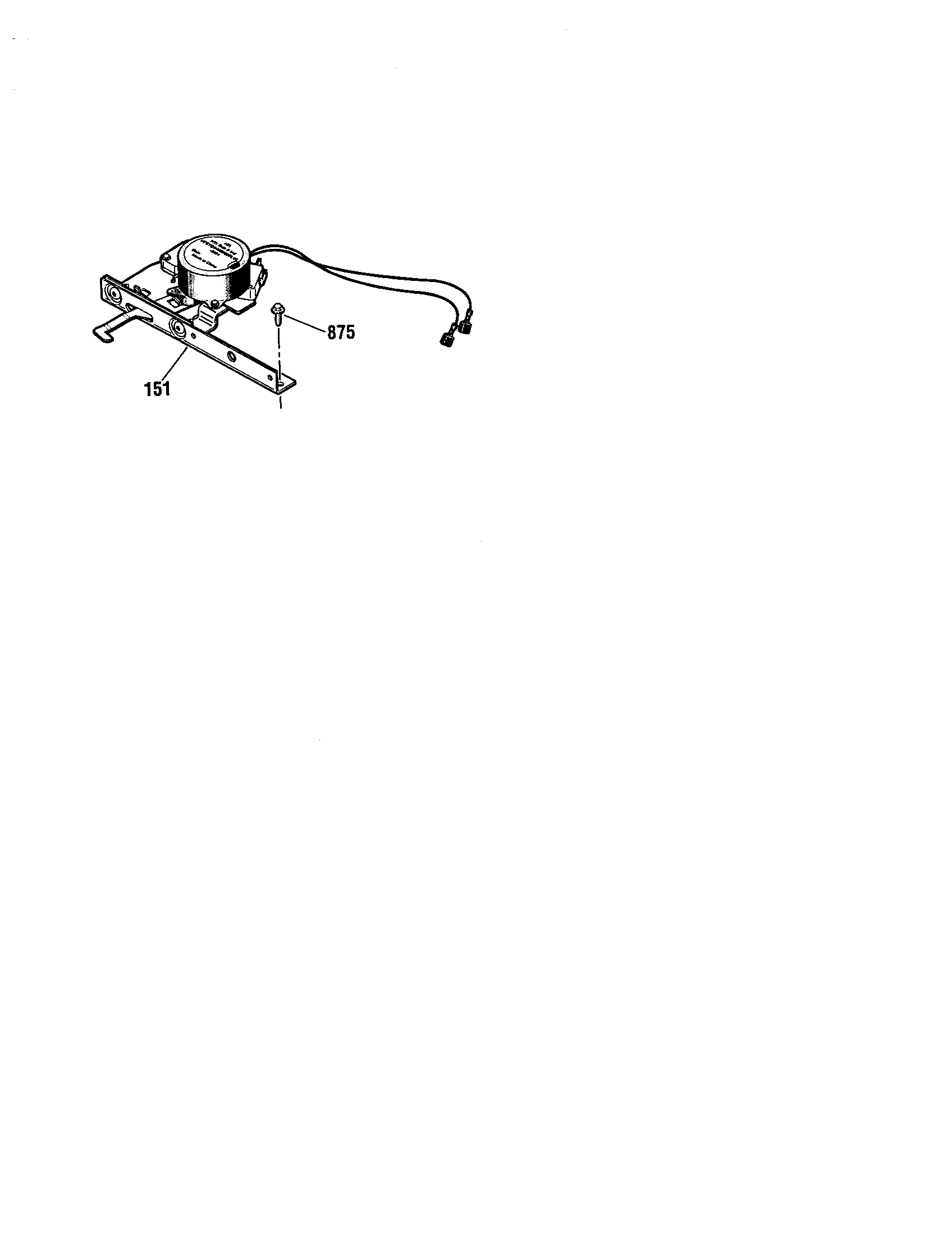 Kenmore 91141086992 door lock diagram