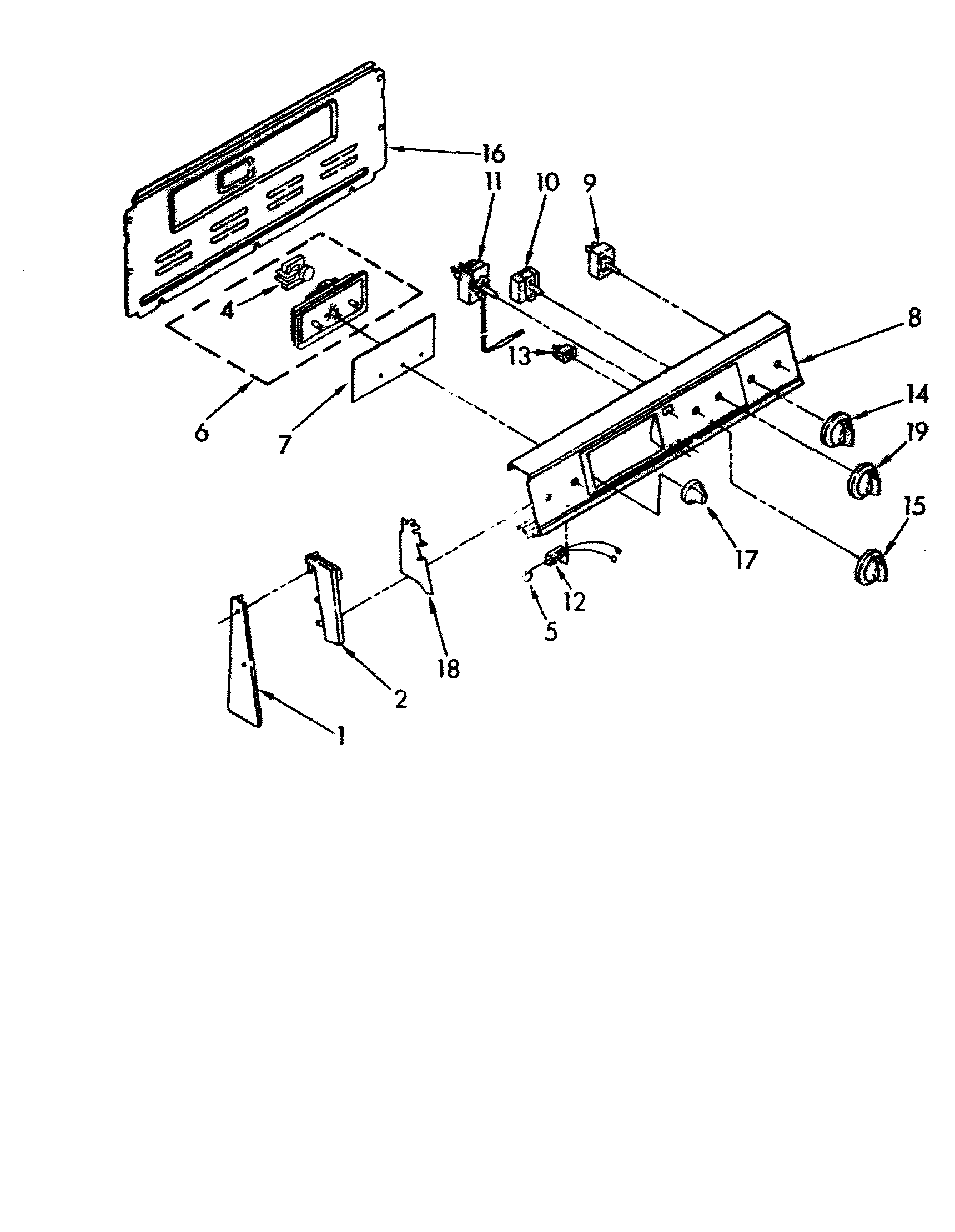 Whirlpool RF377PXXN0 rear cover diagram