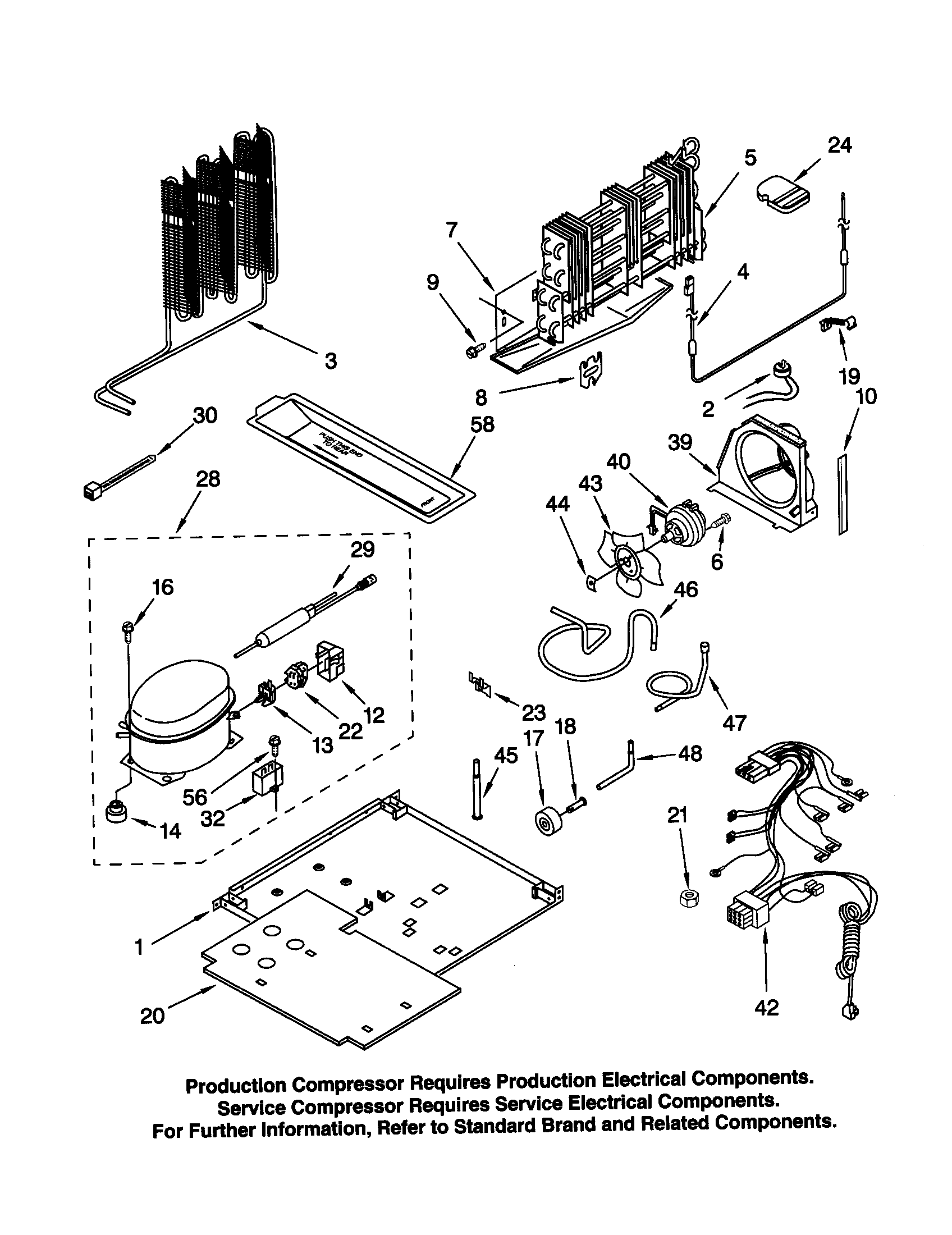 Kenmore 10660999991 unit diagram