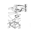 Whirlpool LA6800XTM0 machine base diagram