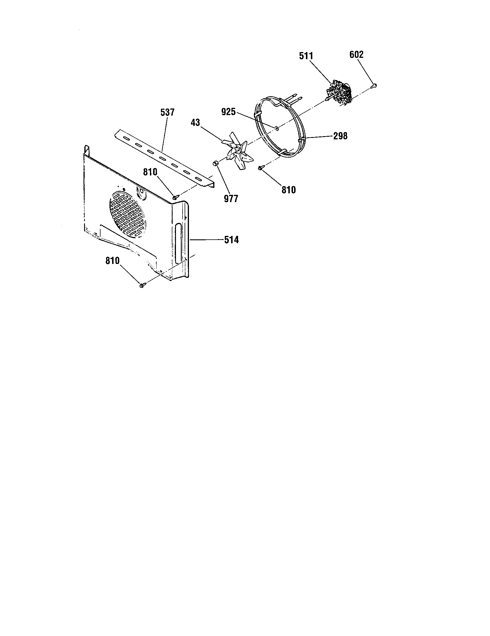 Kenmore Elite 91149014992 fan motor diagram