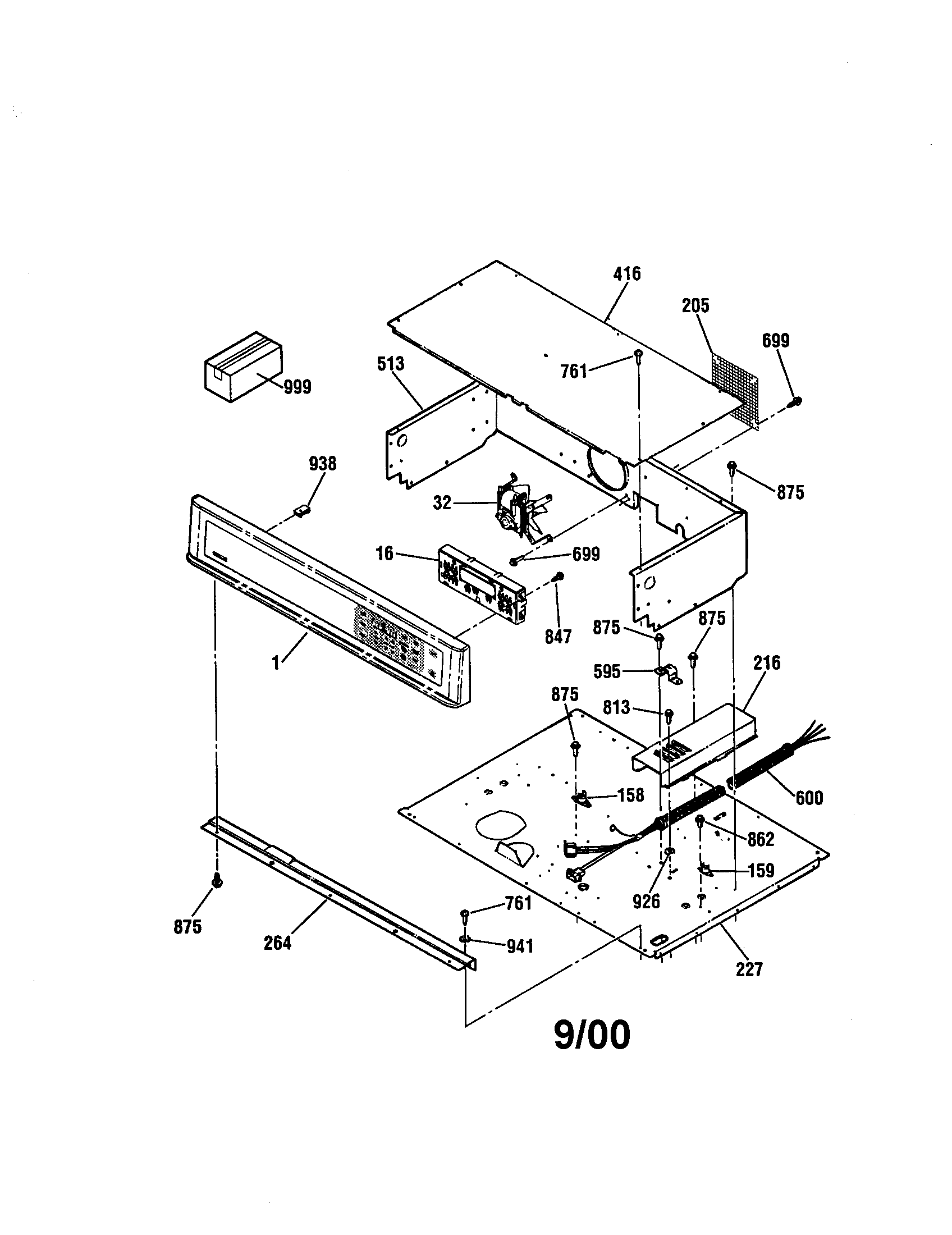 Kenmore 91141086991 control diagram