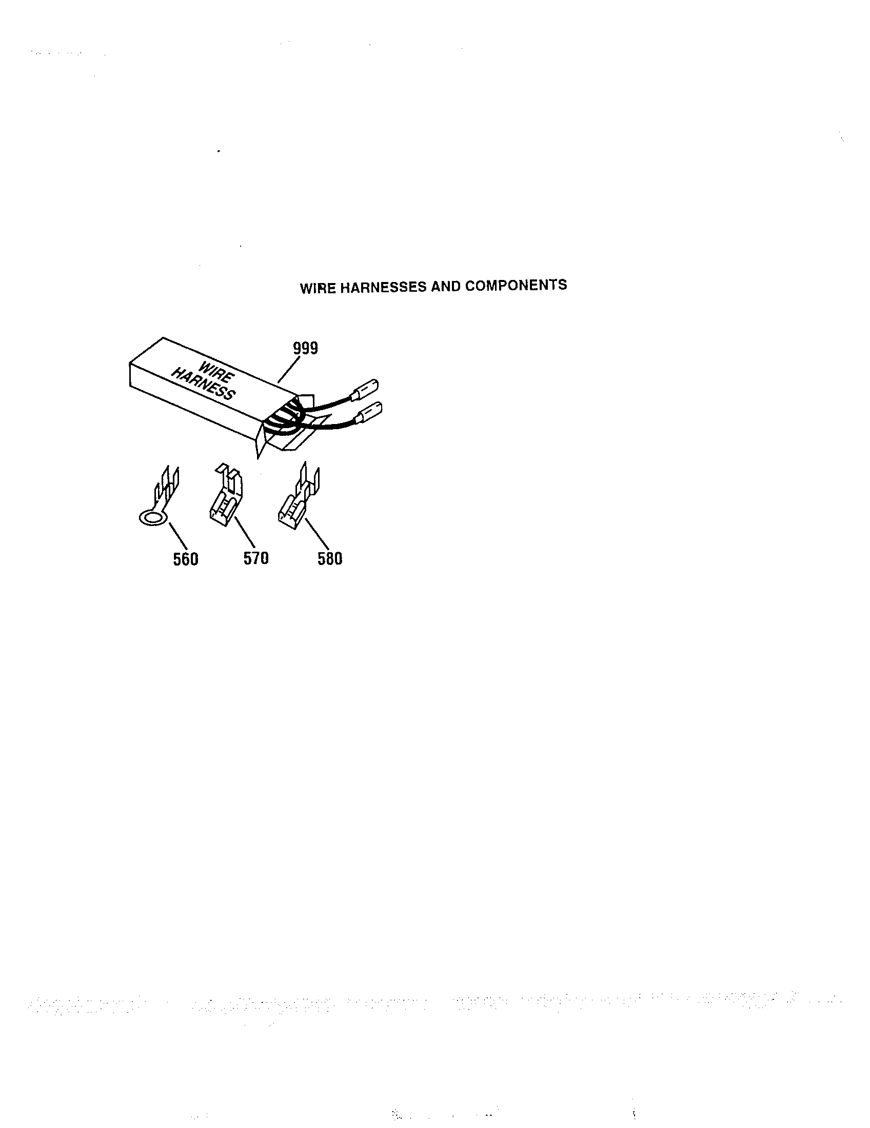 Kenmore Elite 91149003991 wire harnesses and components diagram