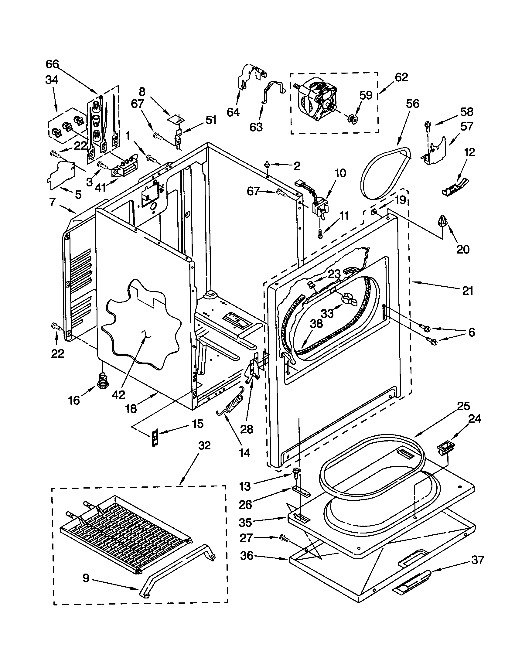 KitchenAid KEYS855JE0 cabinet diagram