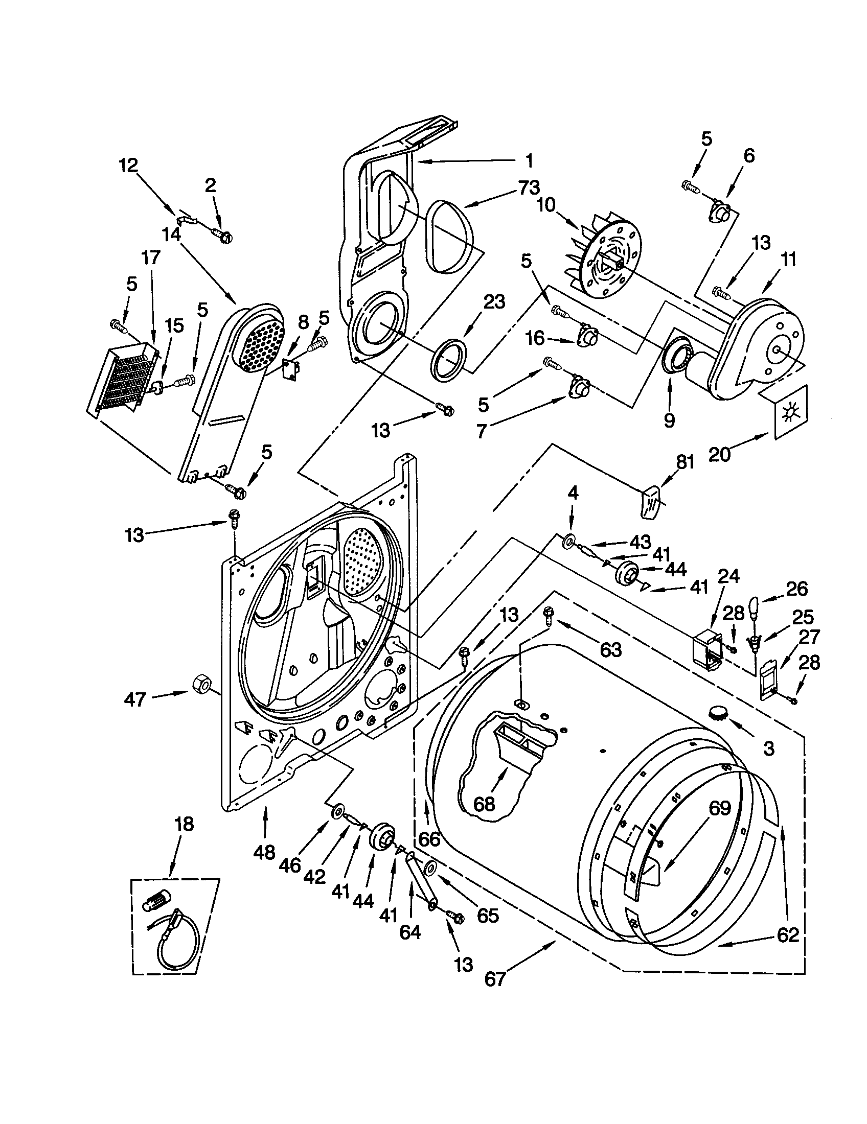 KitchenAid KEYS855JE0 bulkhead diagram