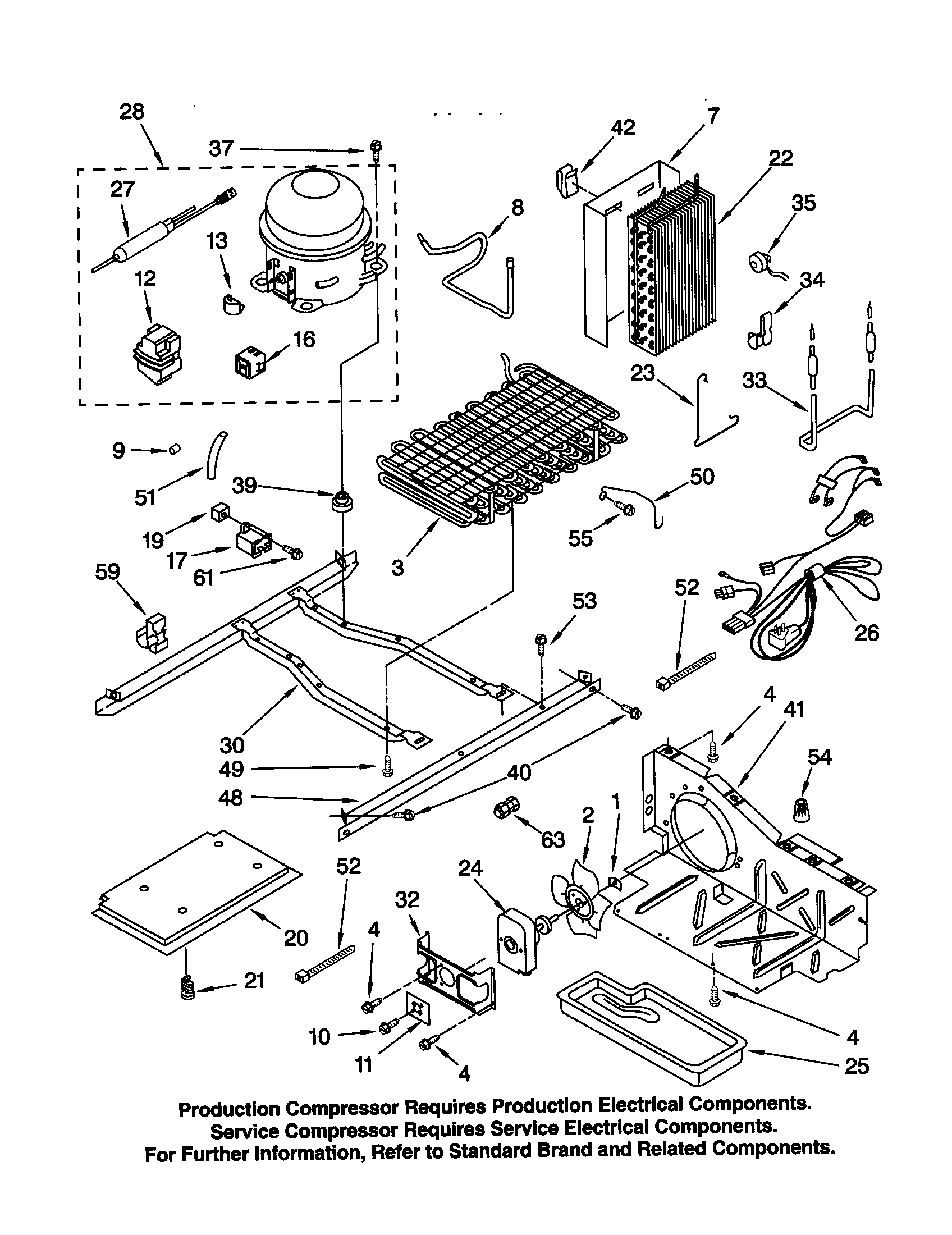 Kenmore 10650784000 unit diagram