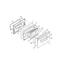 Frigidaire FGF379WESP door diagram
