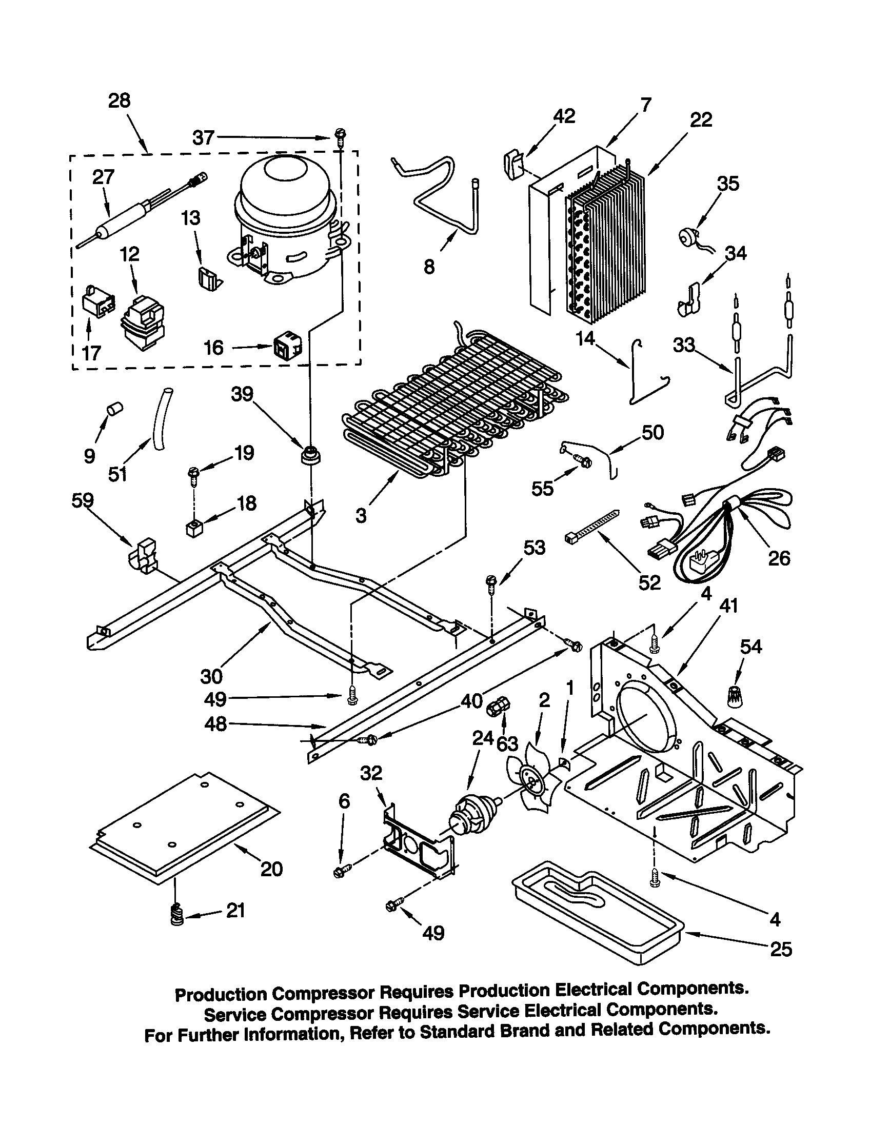 Kenmore 10659294993 unit diagram