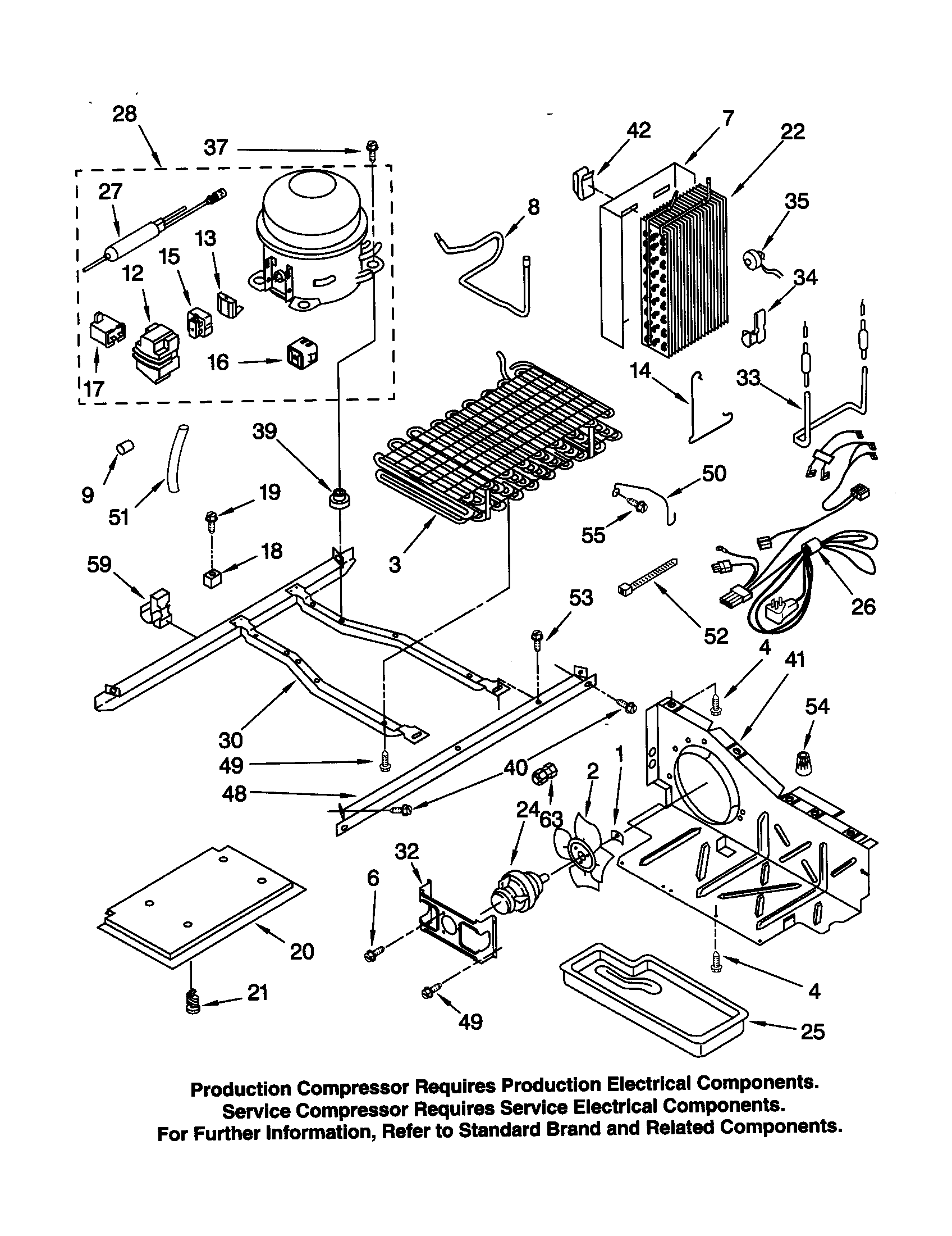 Kenmore 10659202992 unit diagram