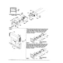 Amana ART2527AC-PART2527AC0 evaporator fan motor assembly diagram