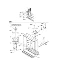 Amana ART2527AC-PART2527AC0 machine compartment diagram