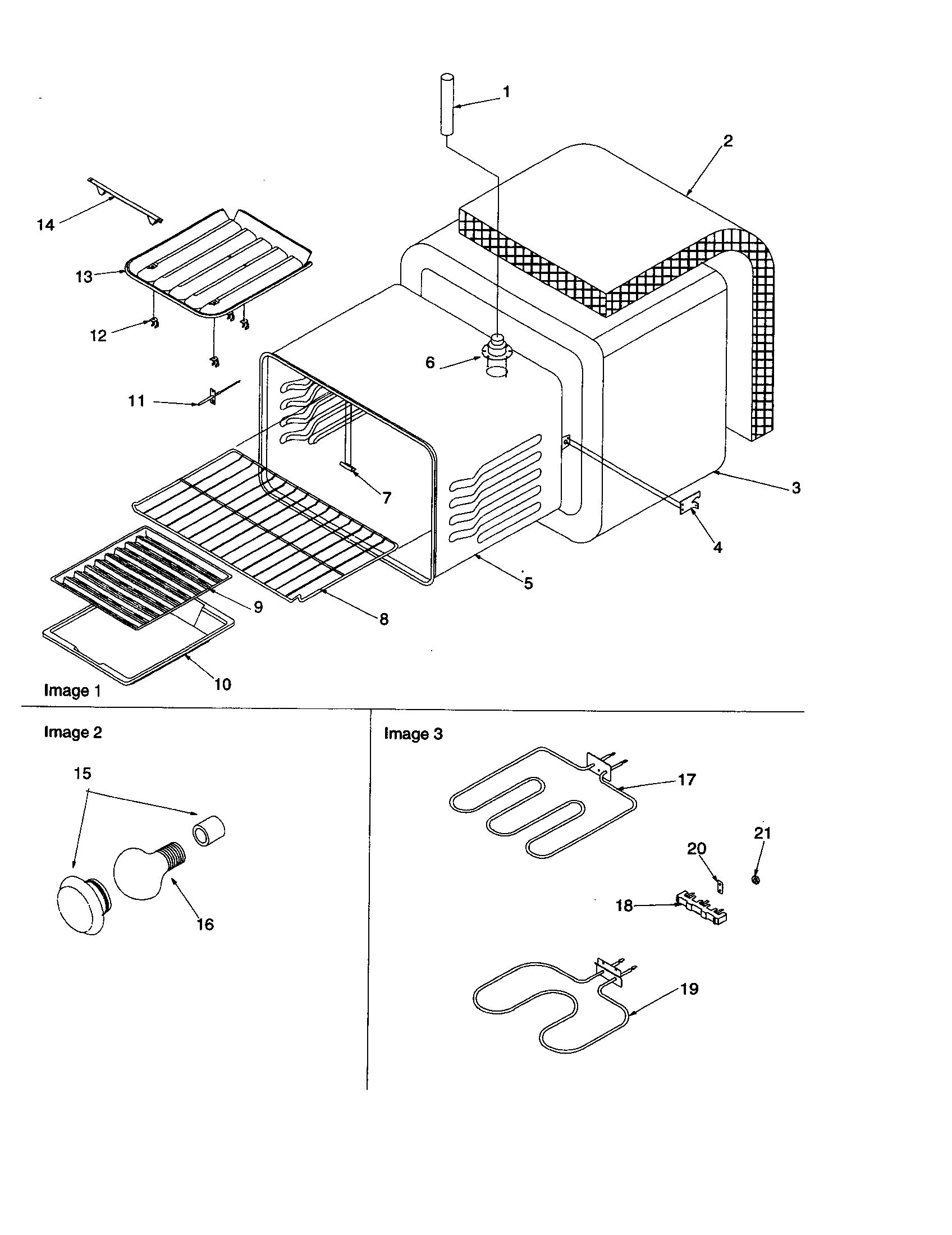 Amana ARRS6500LL-P1130691NLL cavity diagram