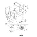 Amana ZRR6400WW-P1143699NWW cabinet diagram