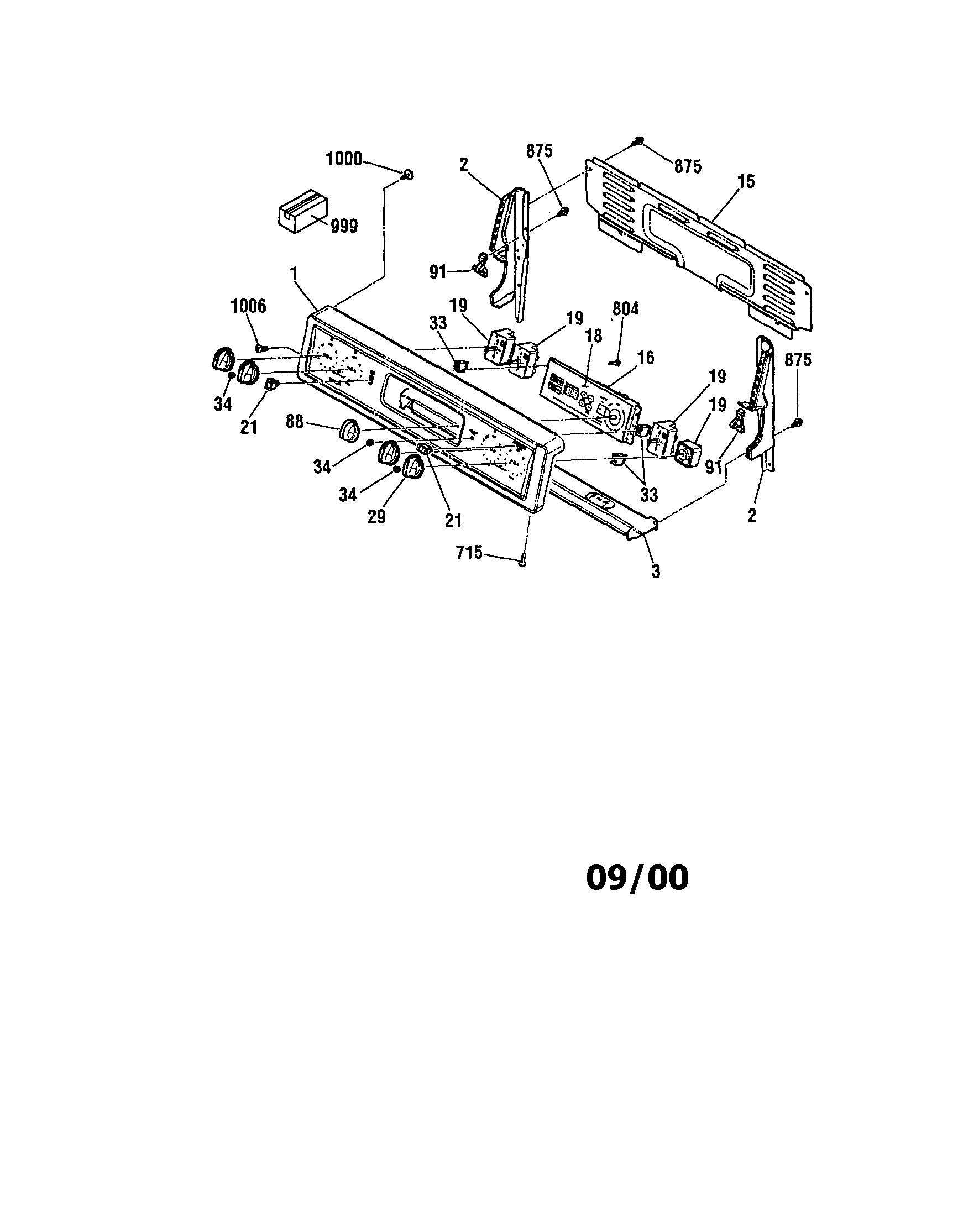 Kenmore 91195587991 backguard diagram
