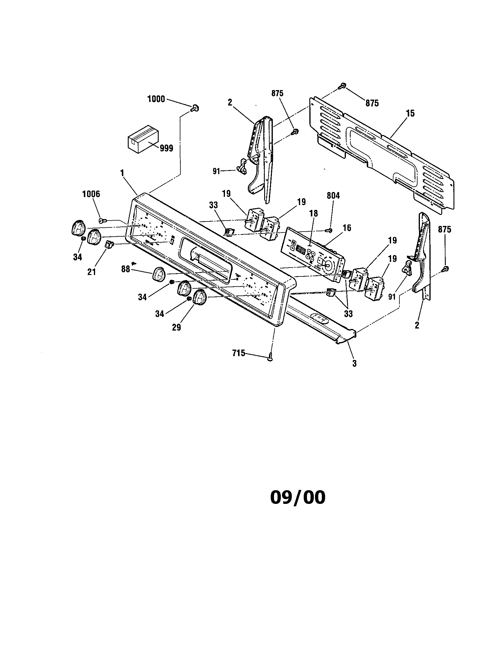 Kenmore 91195502000 backguard diagram