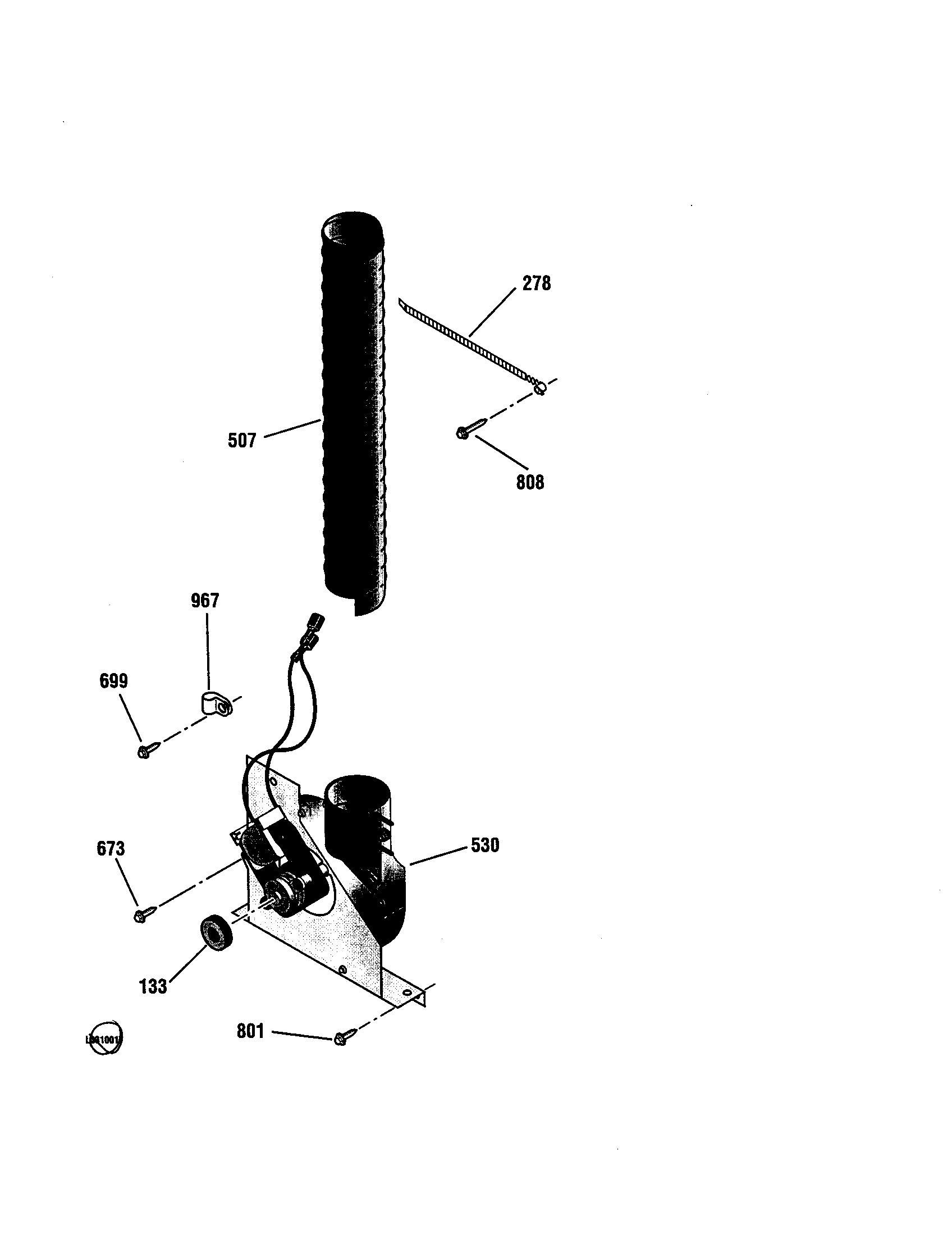 Kenmore 91145468094 blower diagram