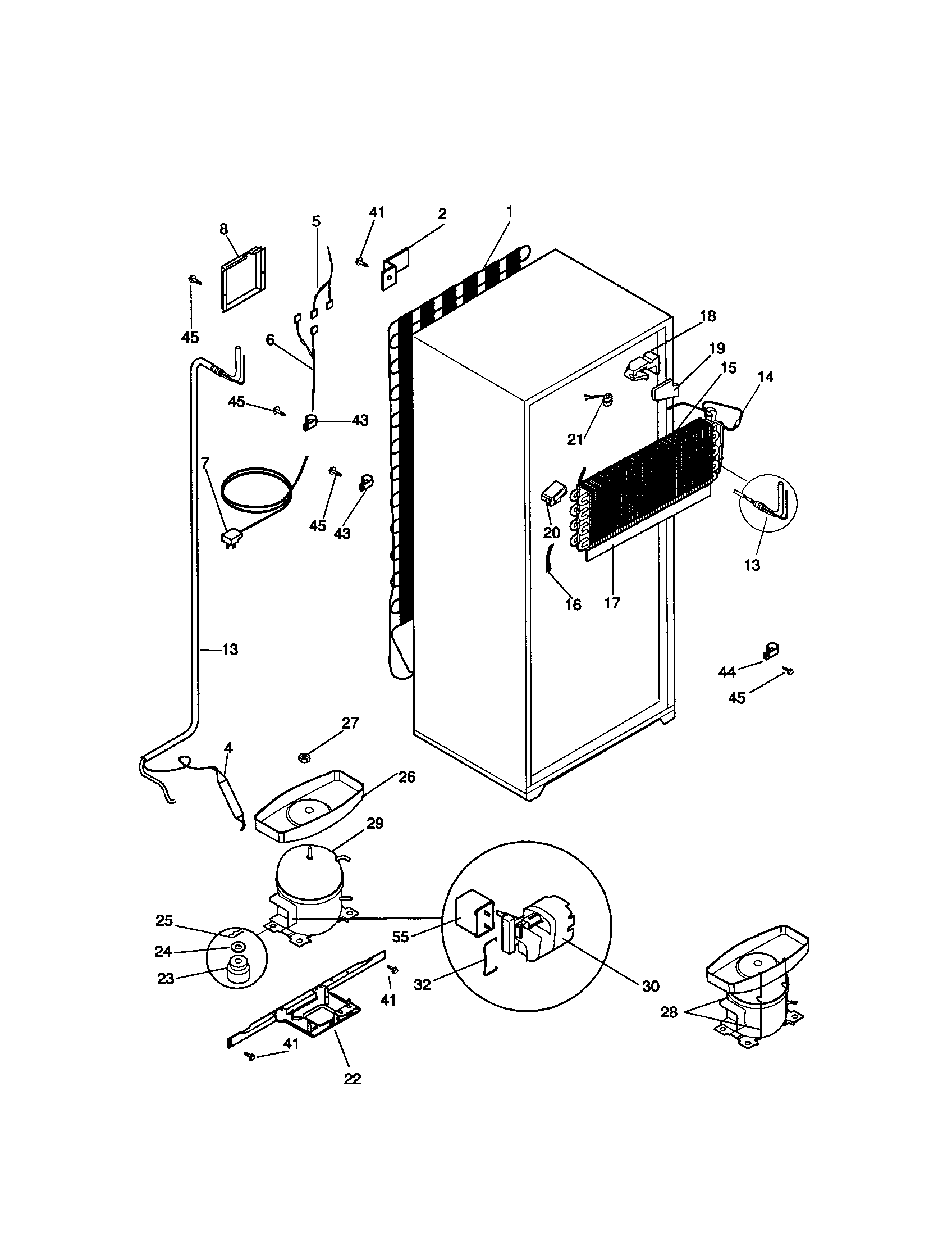 Kenmore 25369837991 system diagram