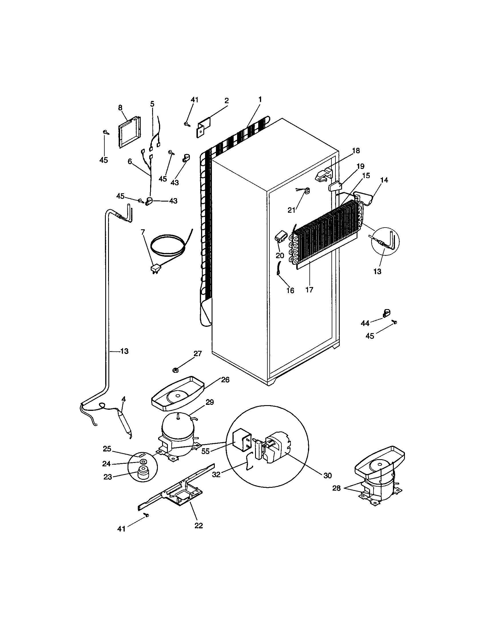 Kenmore 25337847893 system diagram
