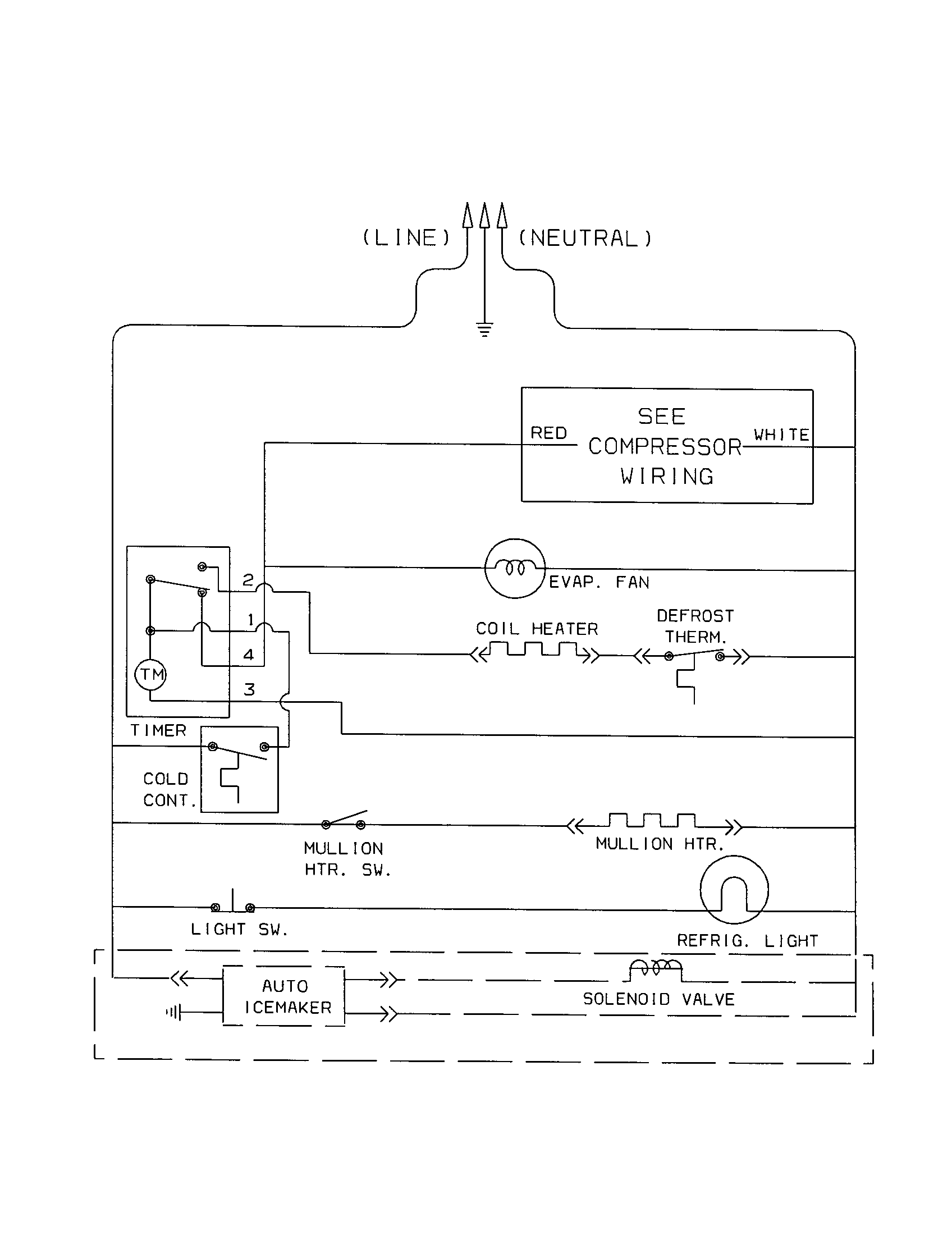 Kenmore 25337847893 wiring schematic diagram